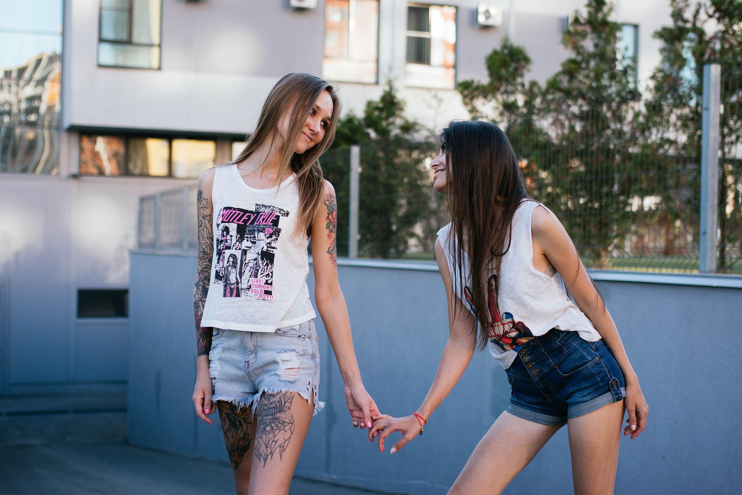 Фотосессия для подруг в Академии тенниса. Свадебный, семейный фотограф в Рязани Лена Брант