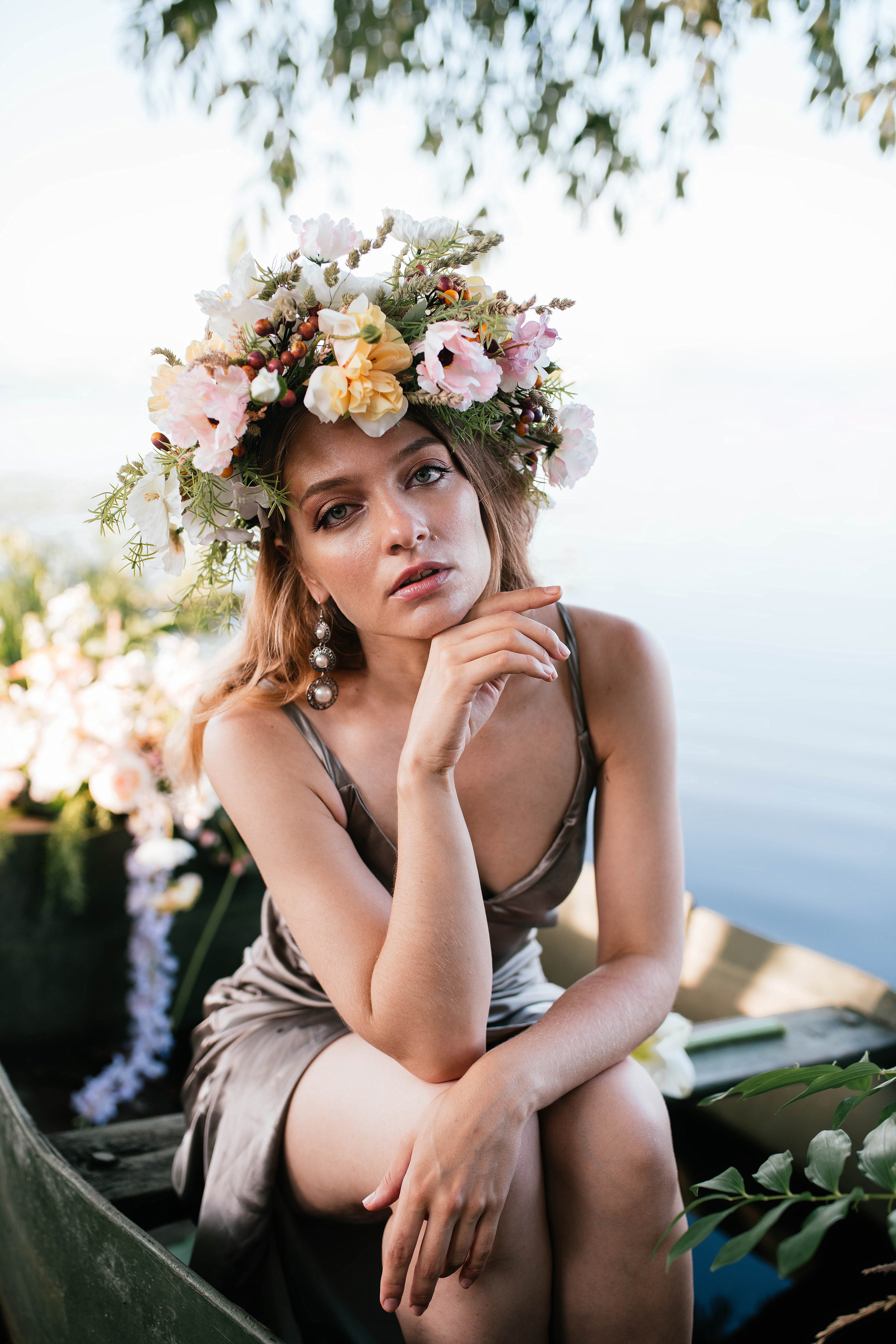 Лодка. Свадебный, семейный фотограф в Рязани Лена Брант