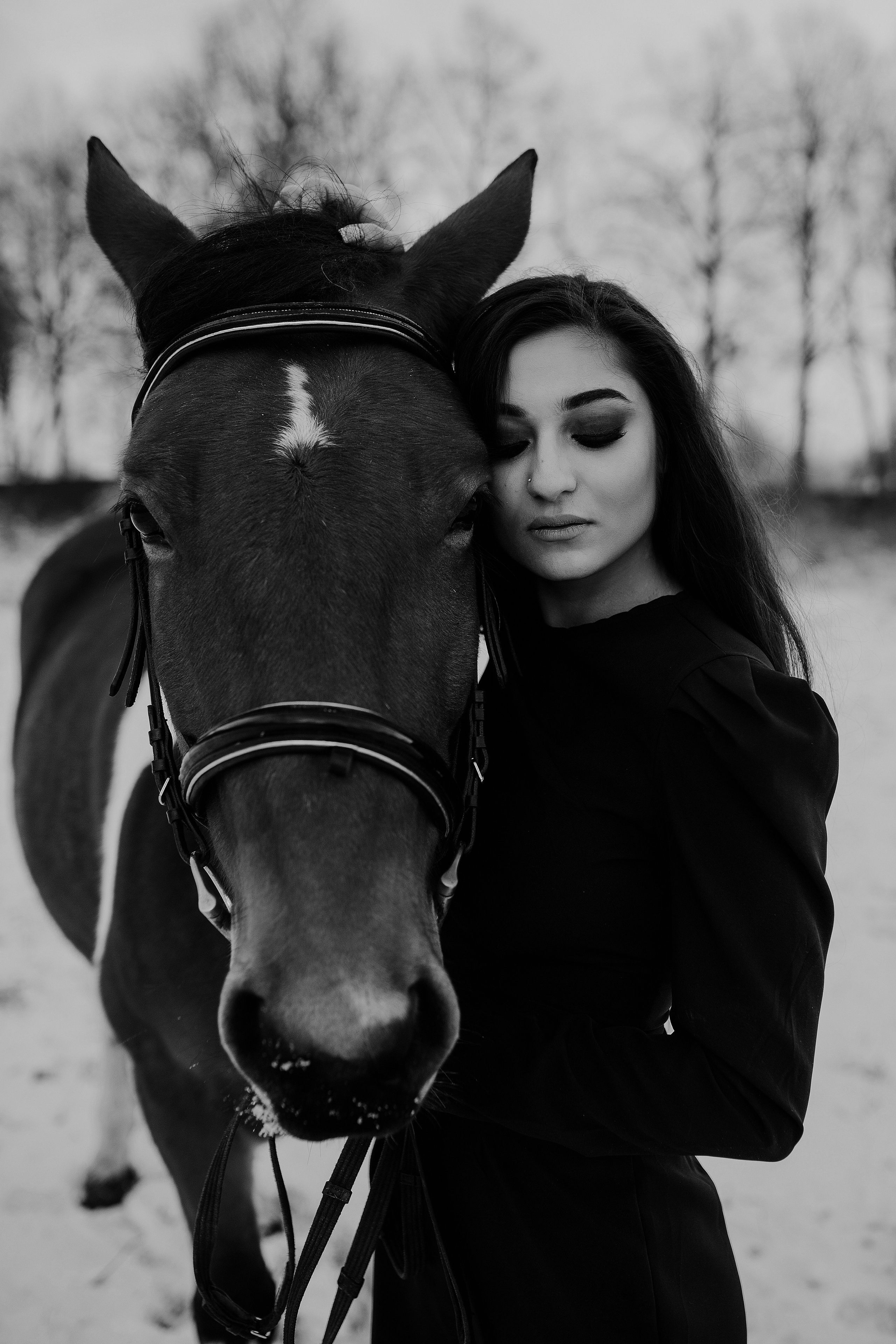 Съемки с лошадьми. Свадебный, семейный фотограф в Рязани Лена Брант