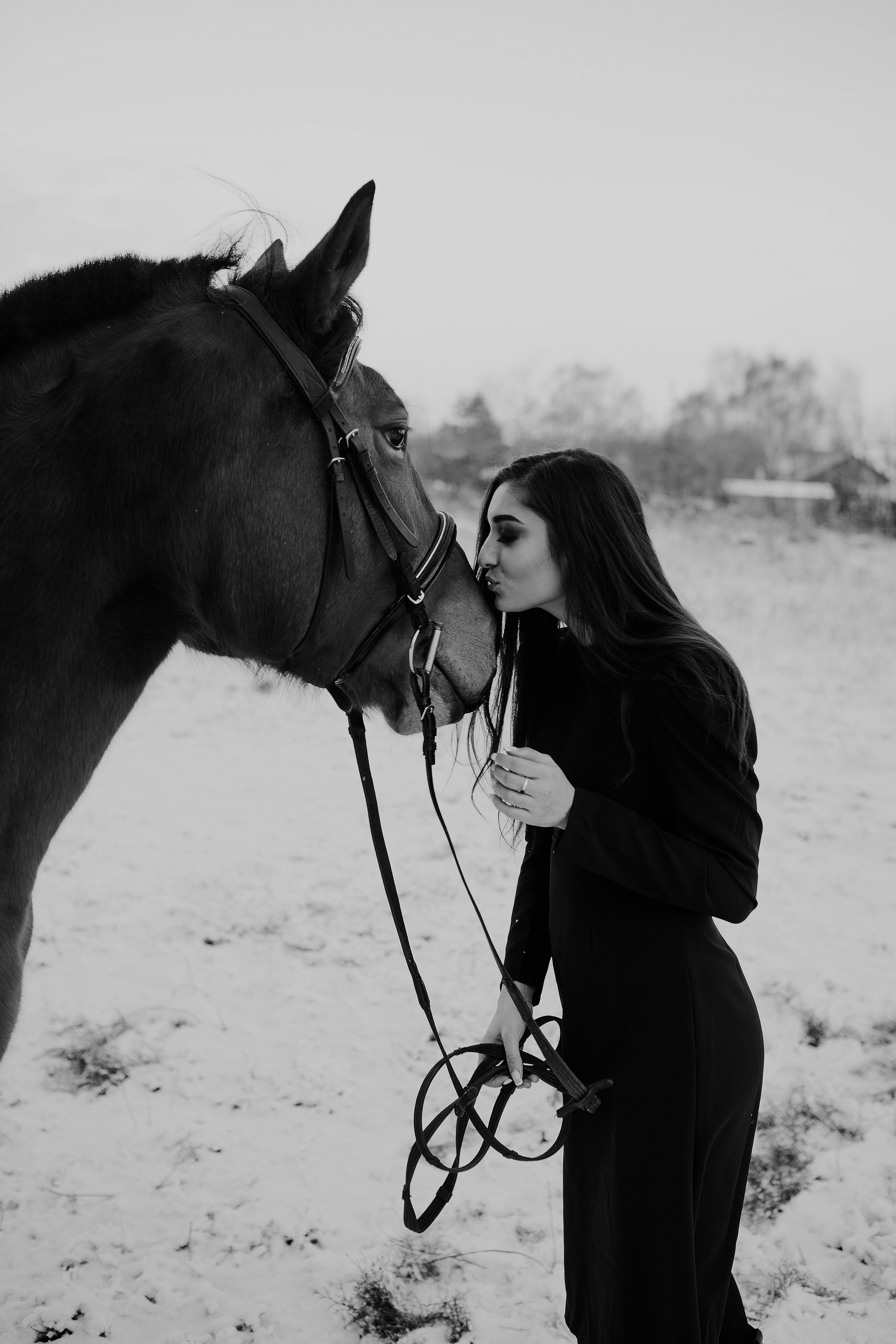 Съемки с лошадьми. Свадебный, семейный фотограф в Рязани Лена Брант