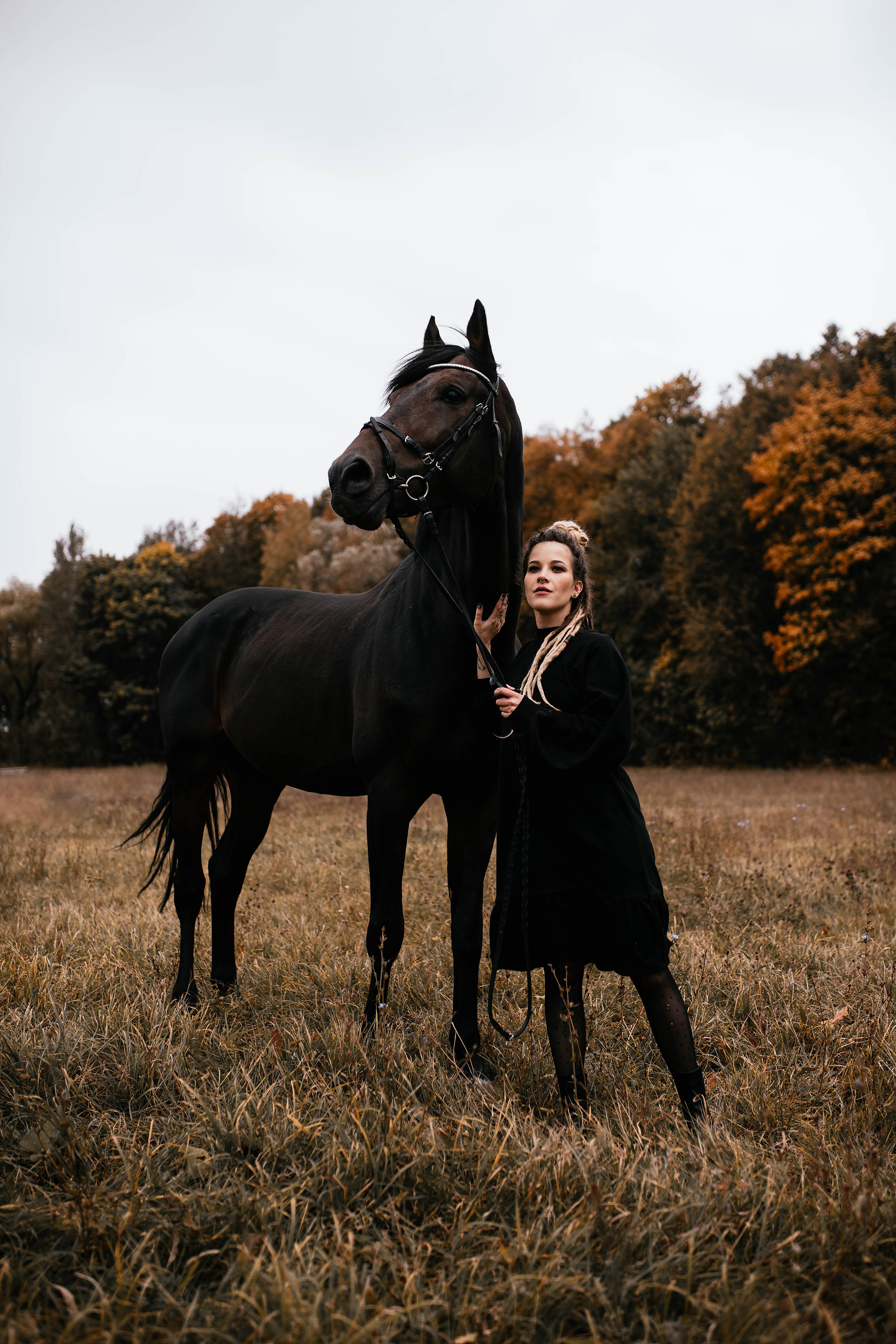 Съемки с лошадьми. Свадебный, семейный фотограф в Рязани Лена Брант