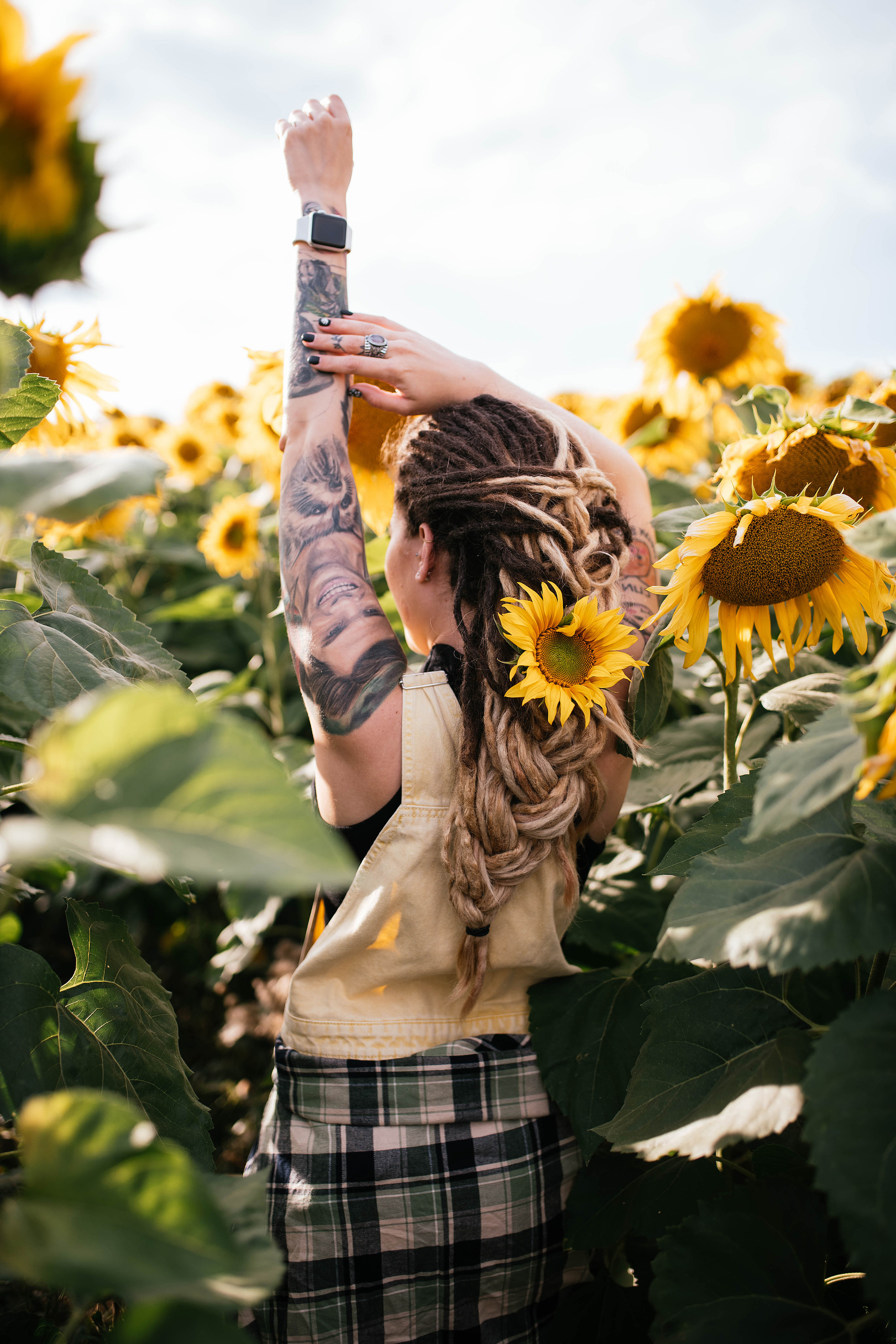 Подсолнухи Настя. Свадебный, семейный фотограф в Рязани Лена Брант