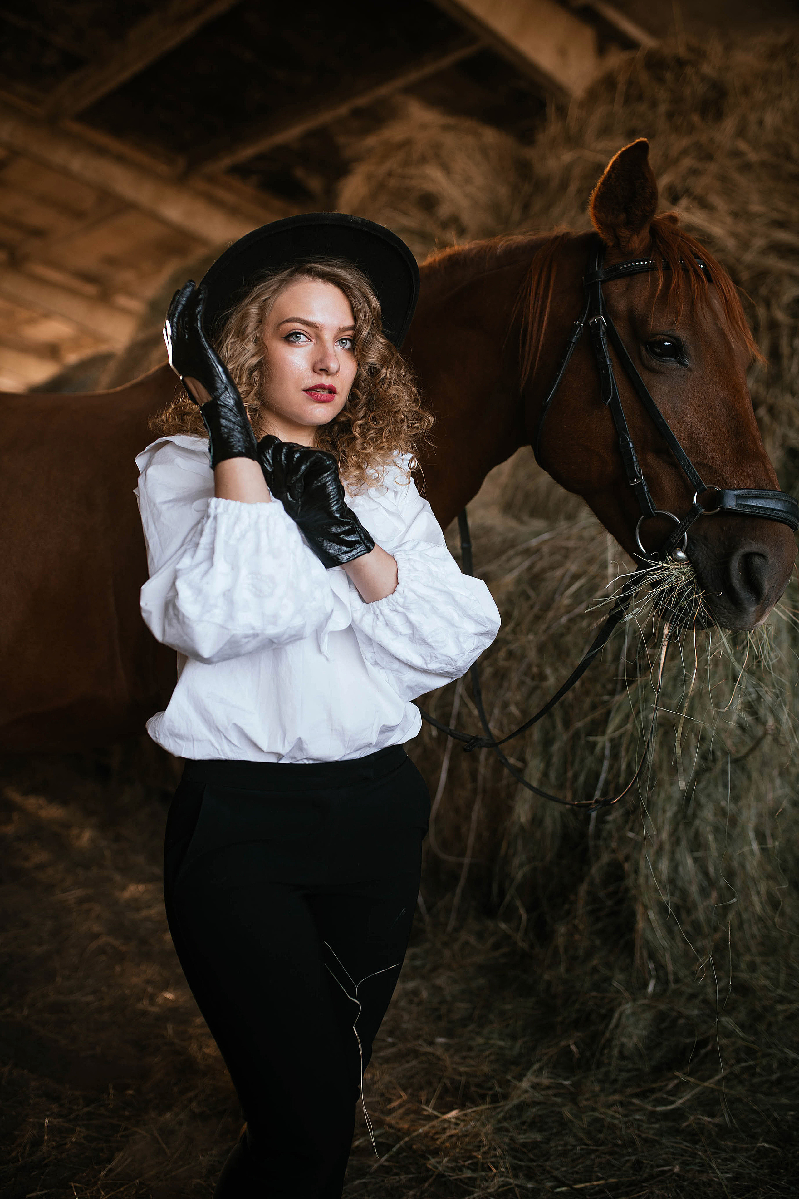 Съемки с лошадьми. Свадебный, семейный фотограф в Рязани Лена Брант