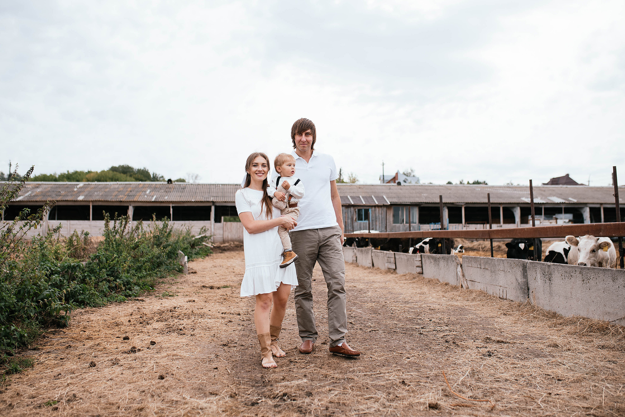 Семейная в деревне. Свадебный, семейный фотограф в Рязани Лена Брант