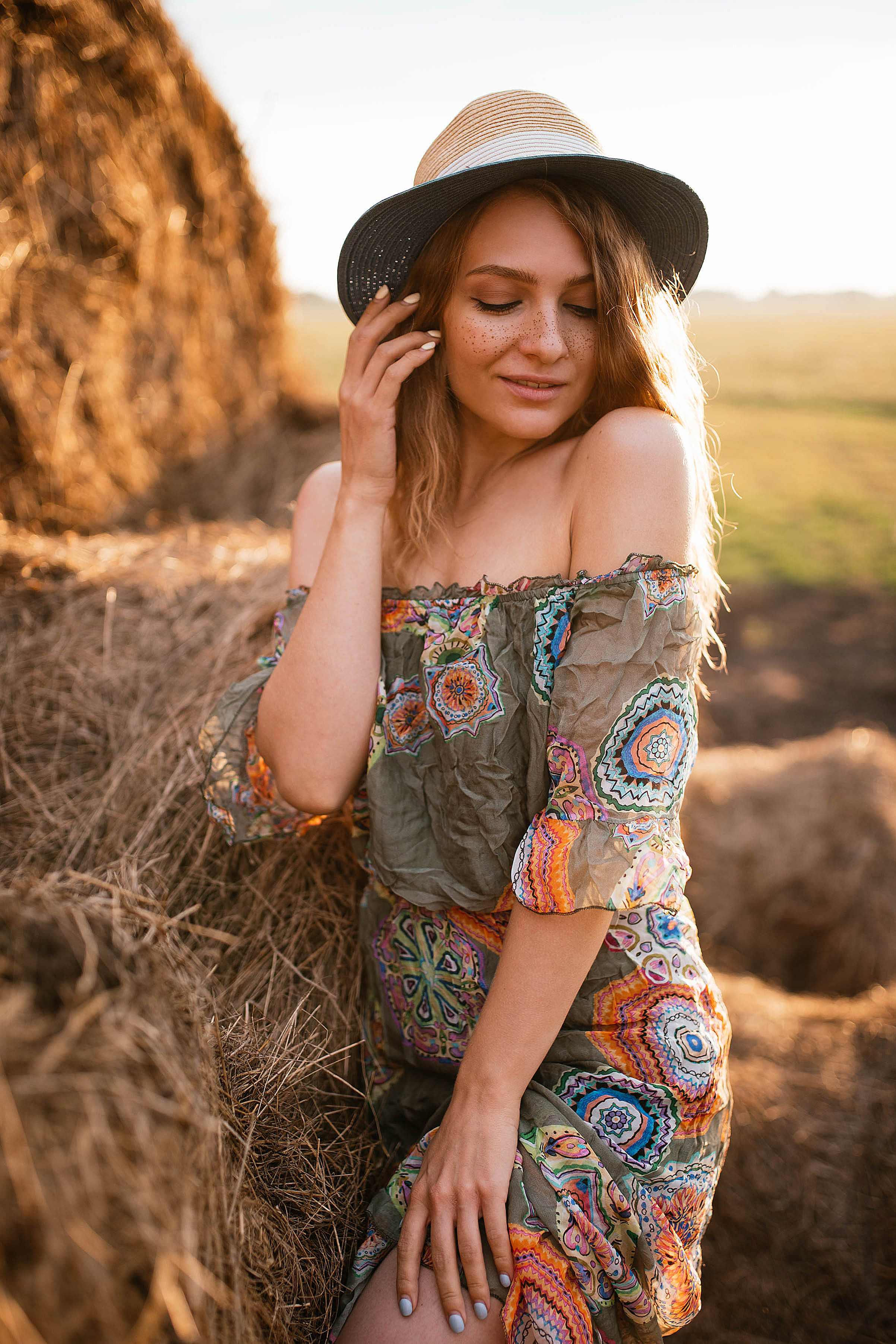 Фотодень в стогах. Свадебный, семейный фотограф в Рязани Лена Брант