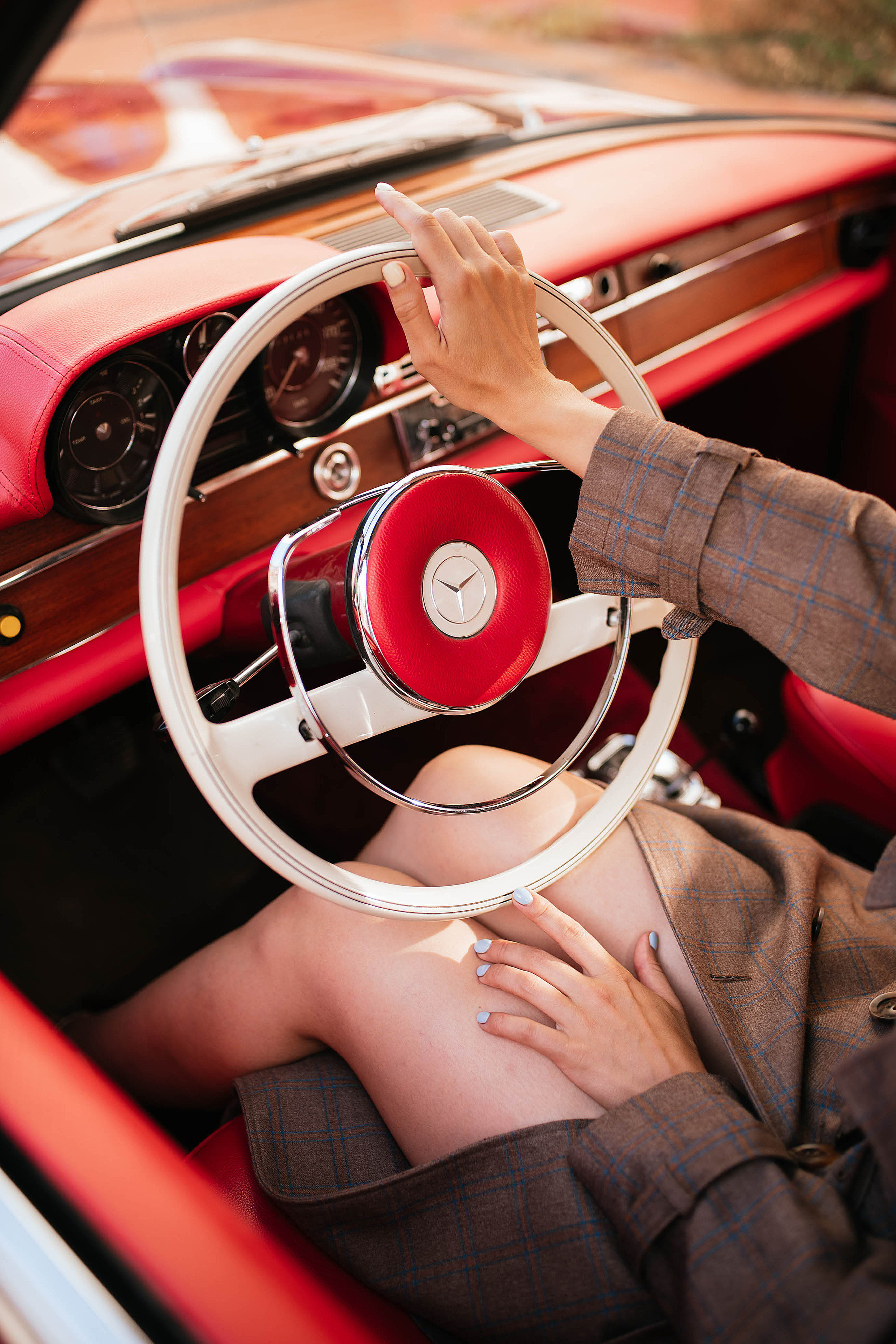 Фотодень с ретро-машиной. Свадебный, семейный фотограф в Рязани Лена Брант