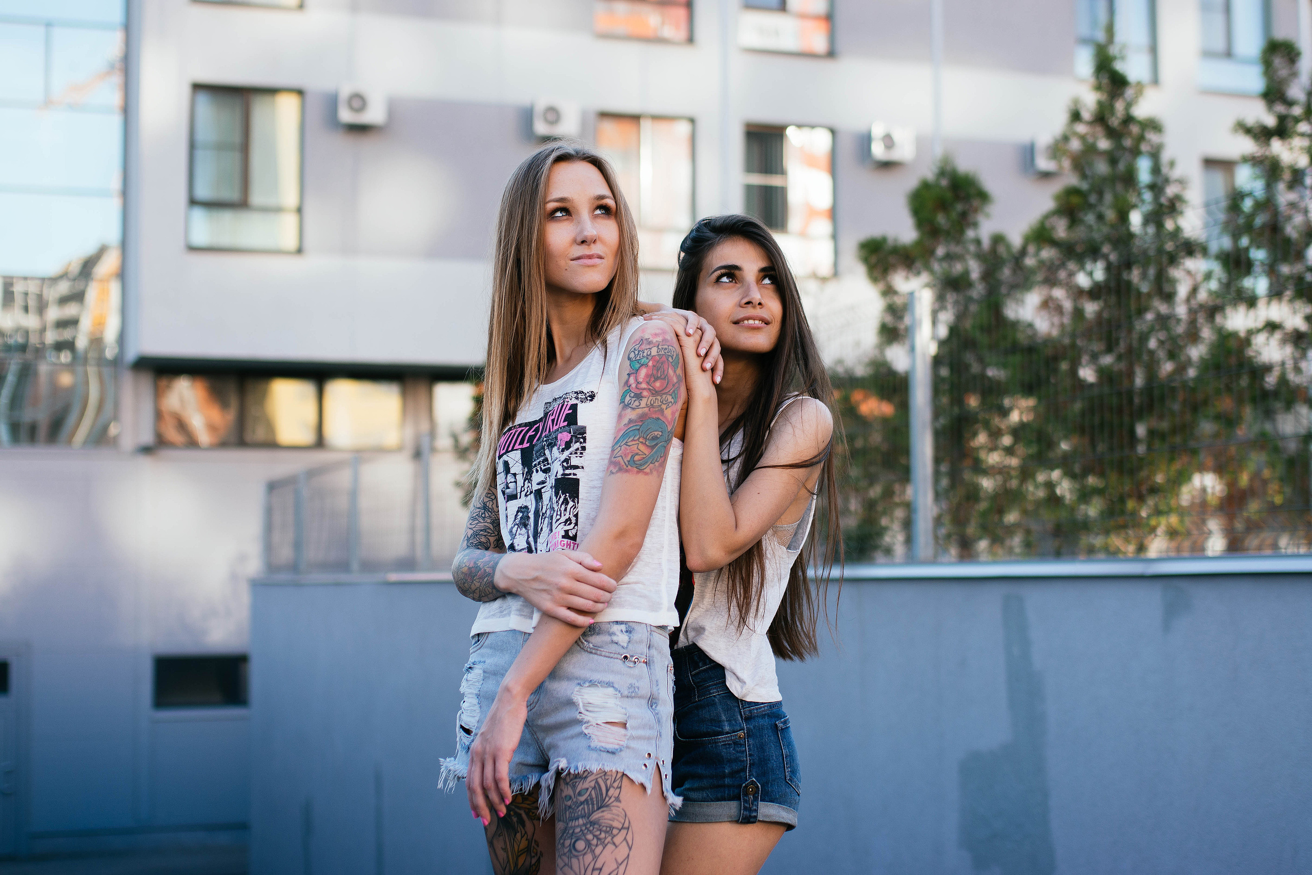 Фотосессия для подруг в Академии тенниса. Свадебный, семейный фотограф в Рязани Лена Брант