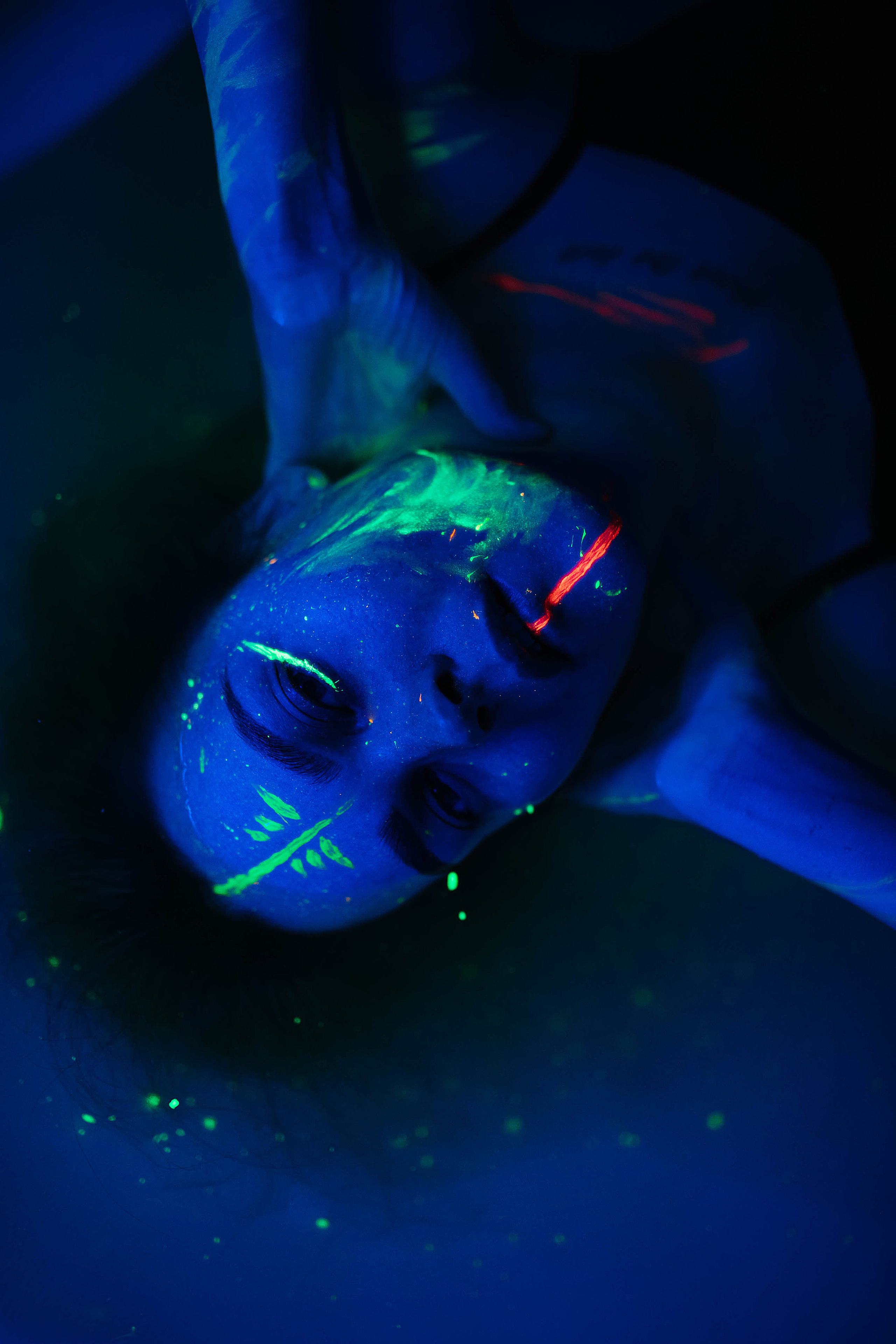 Съемки со светящимися красками. Свадебный, семейный фотограф в Рязани Лена Брант