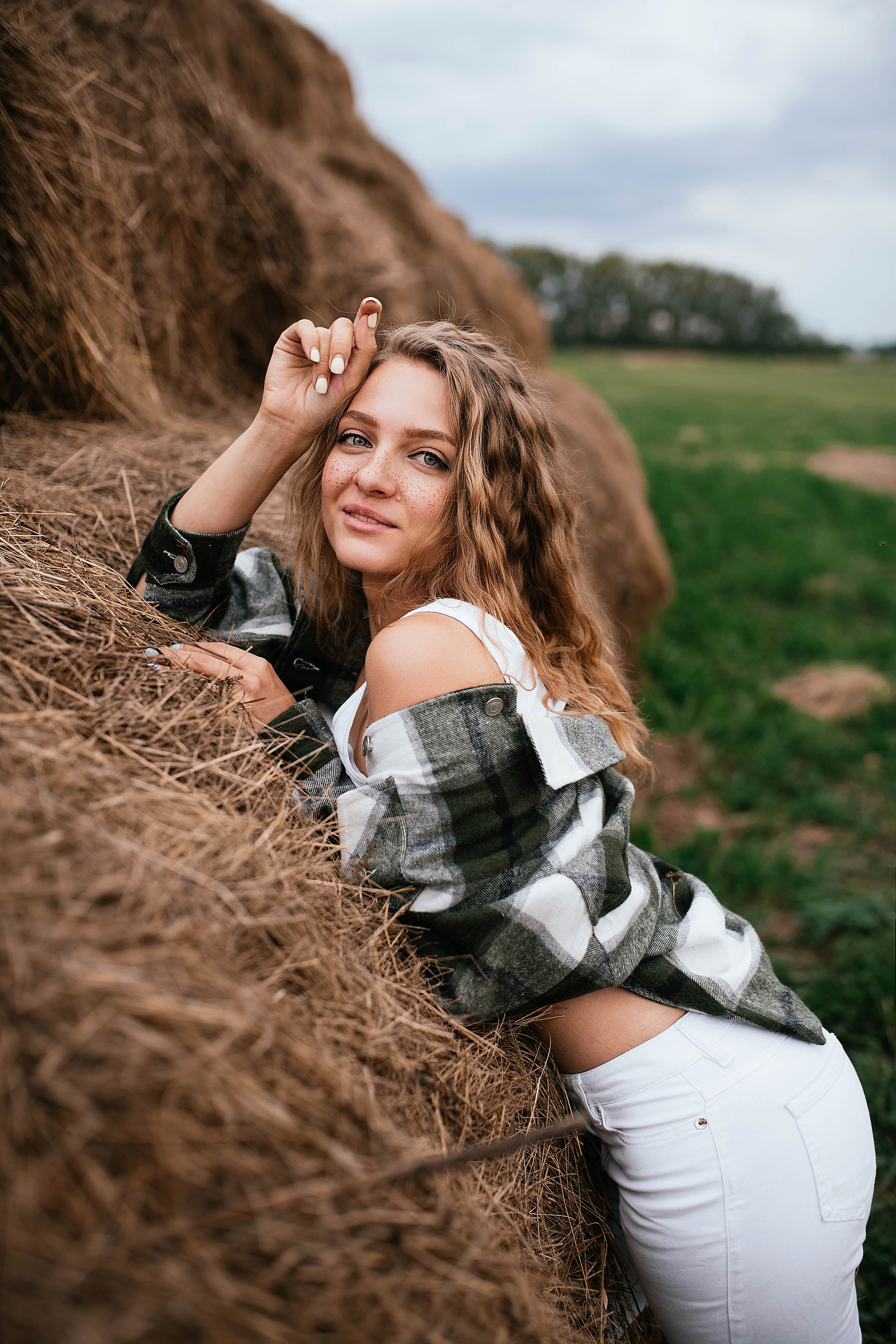 Фотодень в стогах. Свадебный, семейный фотограф в Рязани Лена Брант