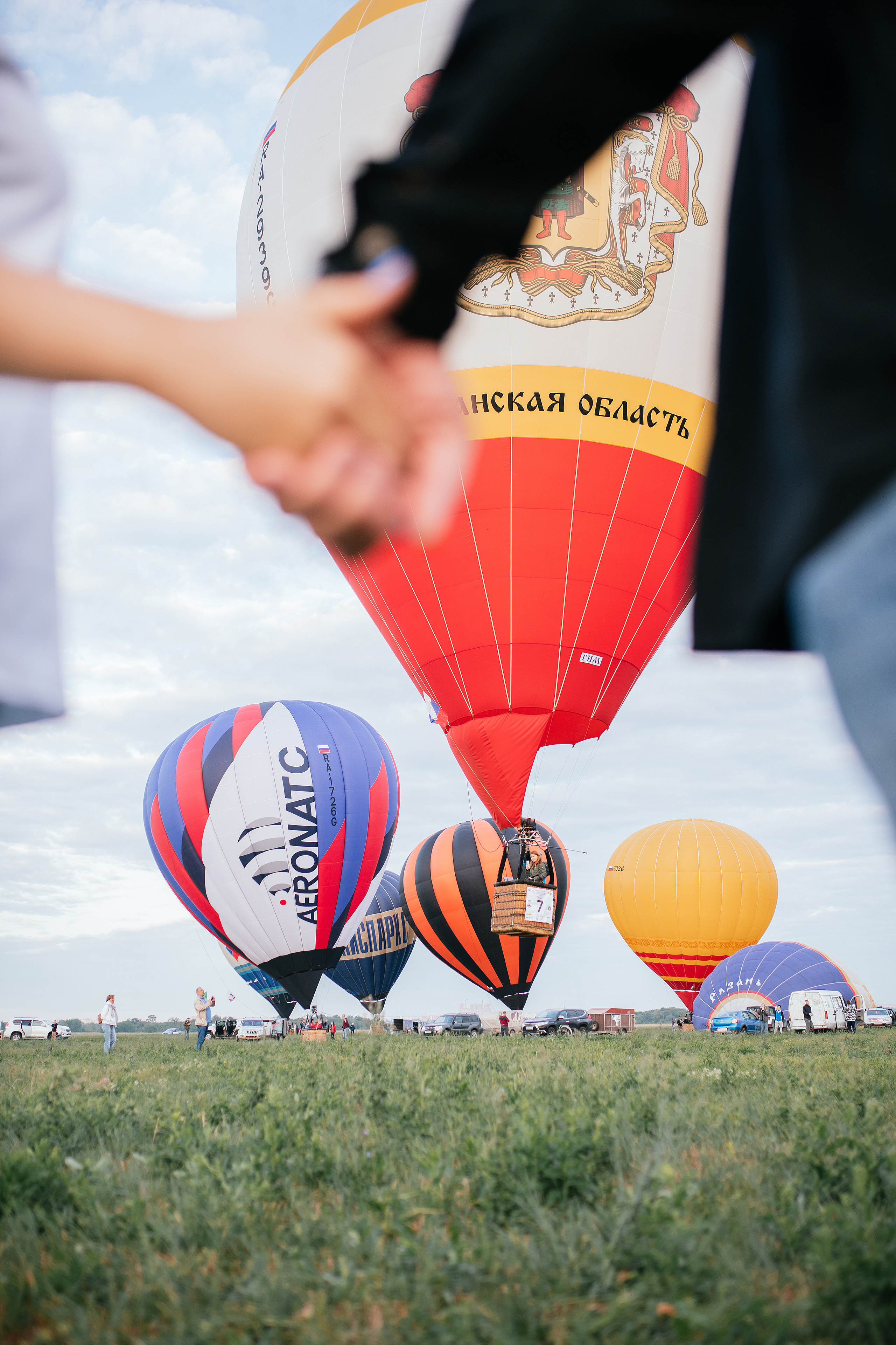 Небо России. Свадебный, семейный фотограф в Рязани Лена Брант