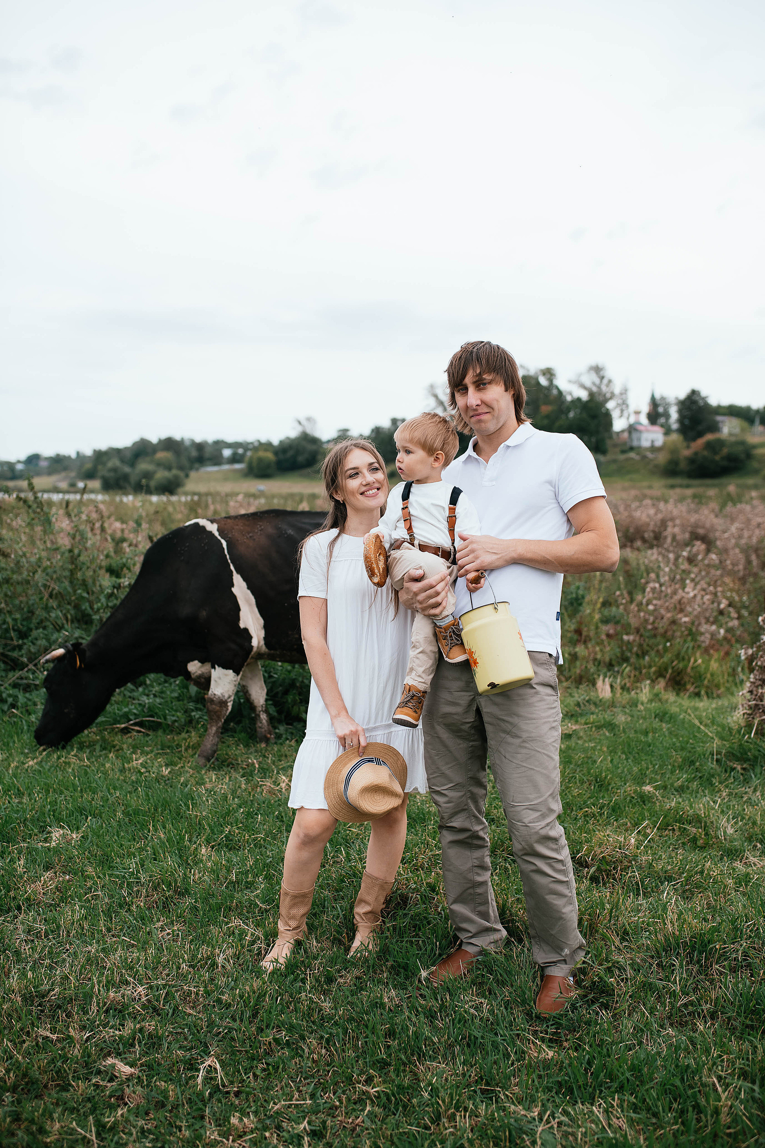 Семейная в деревне. Свадебный, семейный фотограф в Рязани Лена Брант