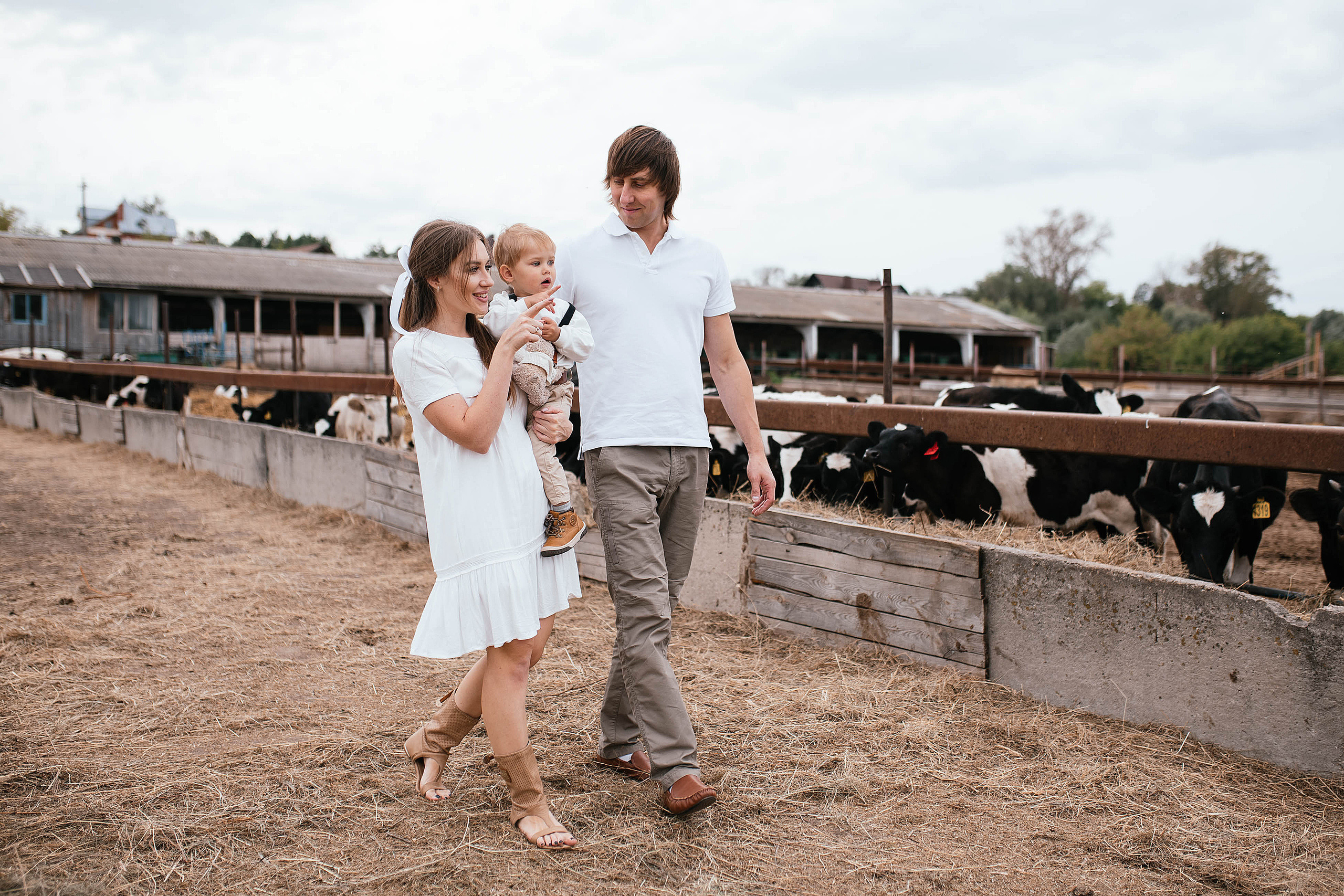 Семейная в деревне. Свадебный, семейный фотограф в Рязани Лена Брант