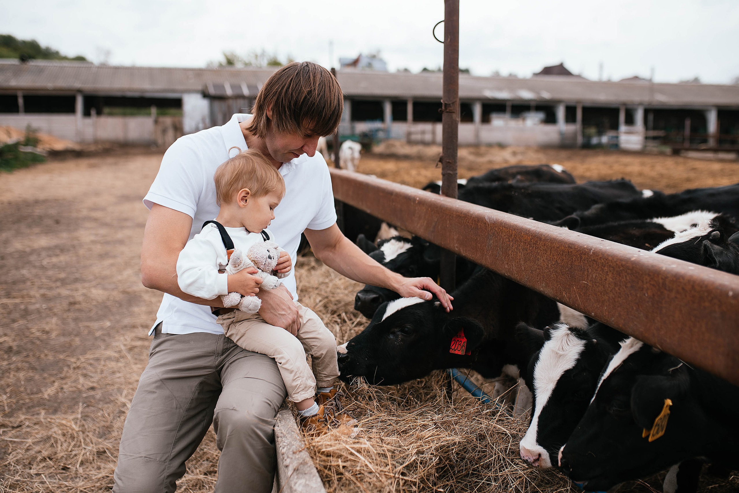 Семейная в деревне. Свадебный, семейный фотограф в Рязани Лена Брант