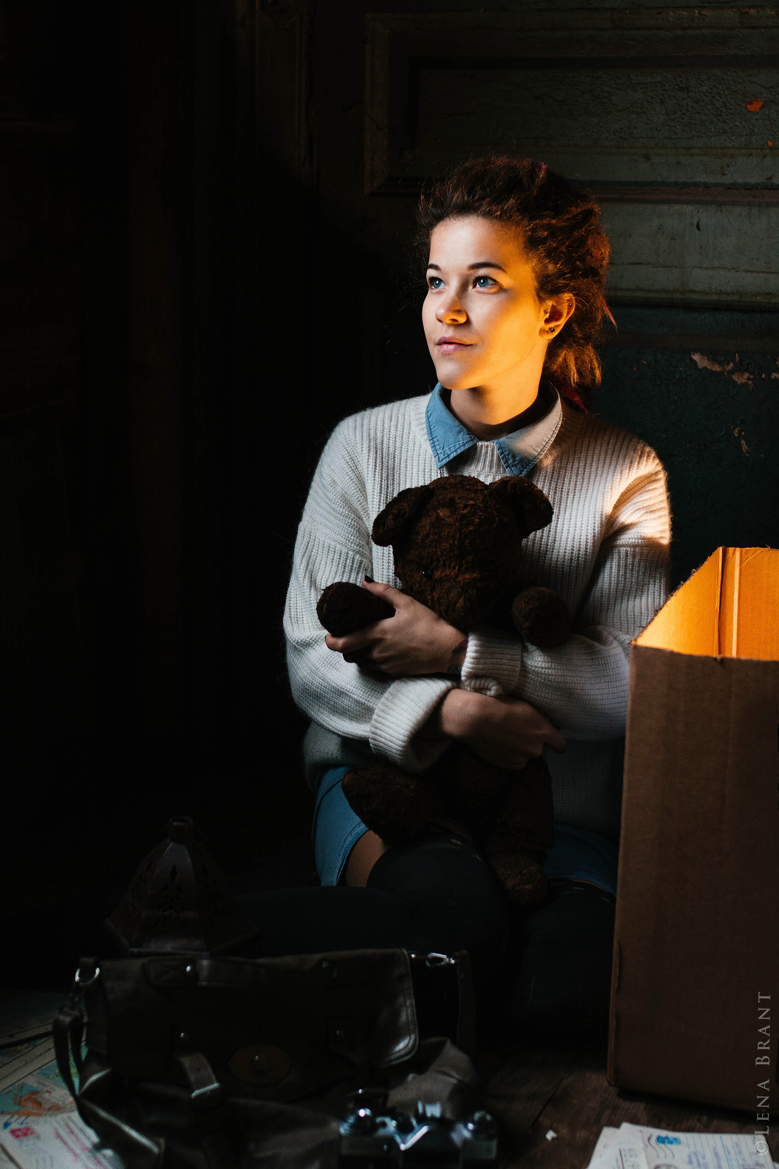 На чердаке. Свадебный, семейный фотограф в Рязани Лена Брант