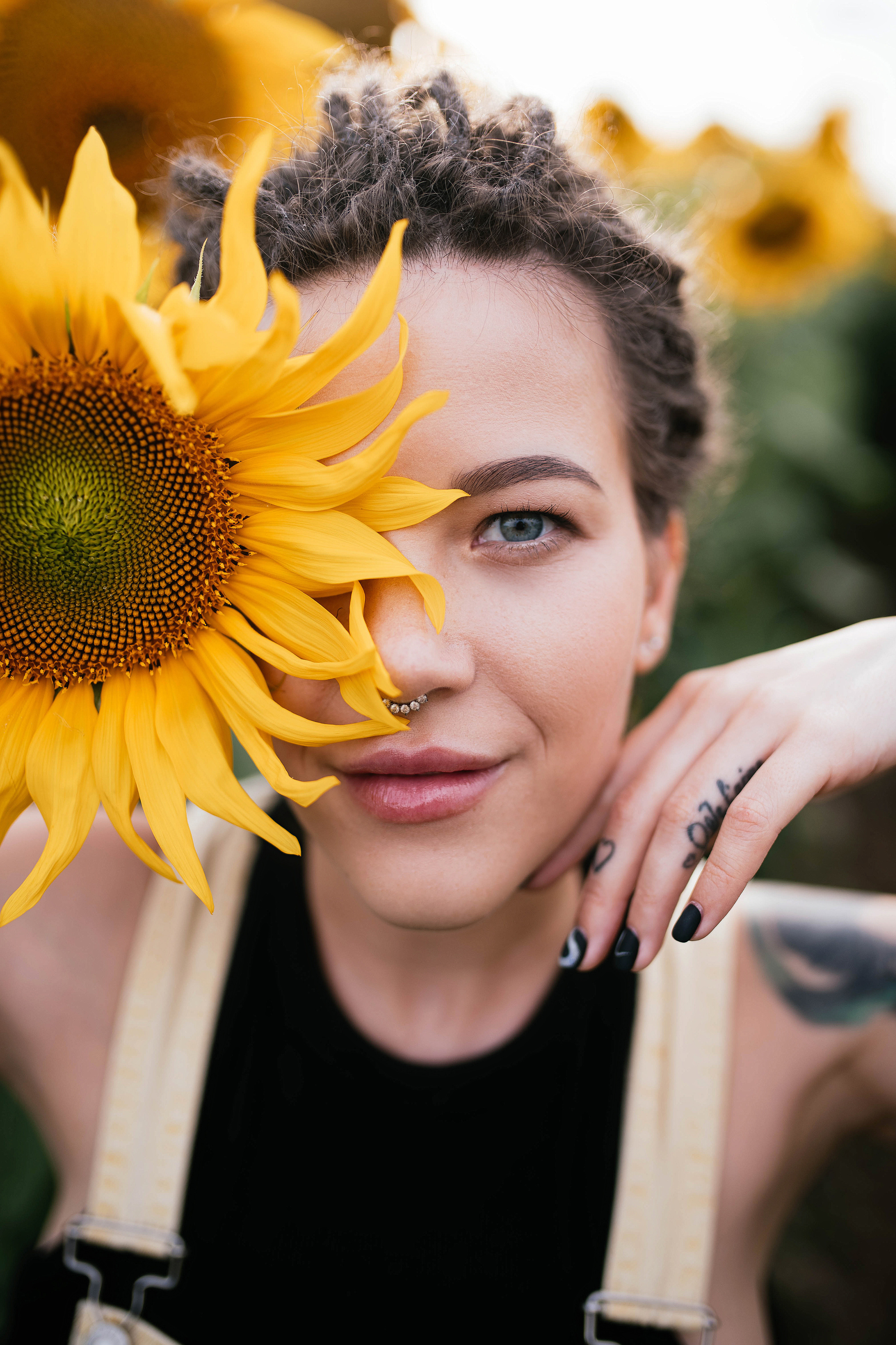 Подсолнухи Настя. Свадебный, семейный фотограф в Рязани Лена Брант