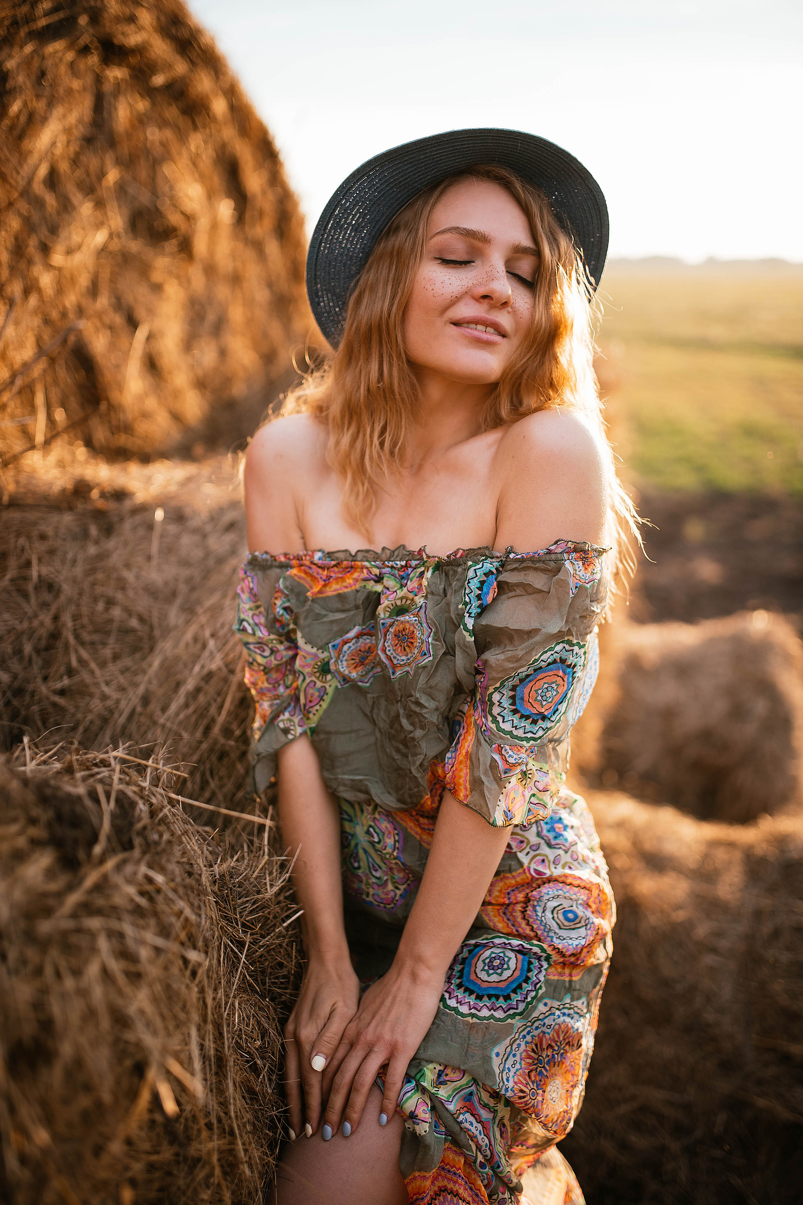 Фотодень в стогах. Свадебный, семейный фотограф в Рязани Лена Брант