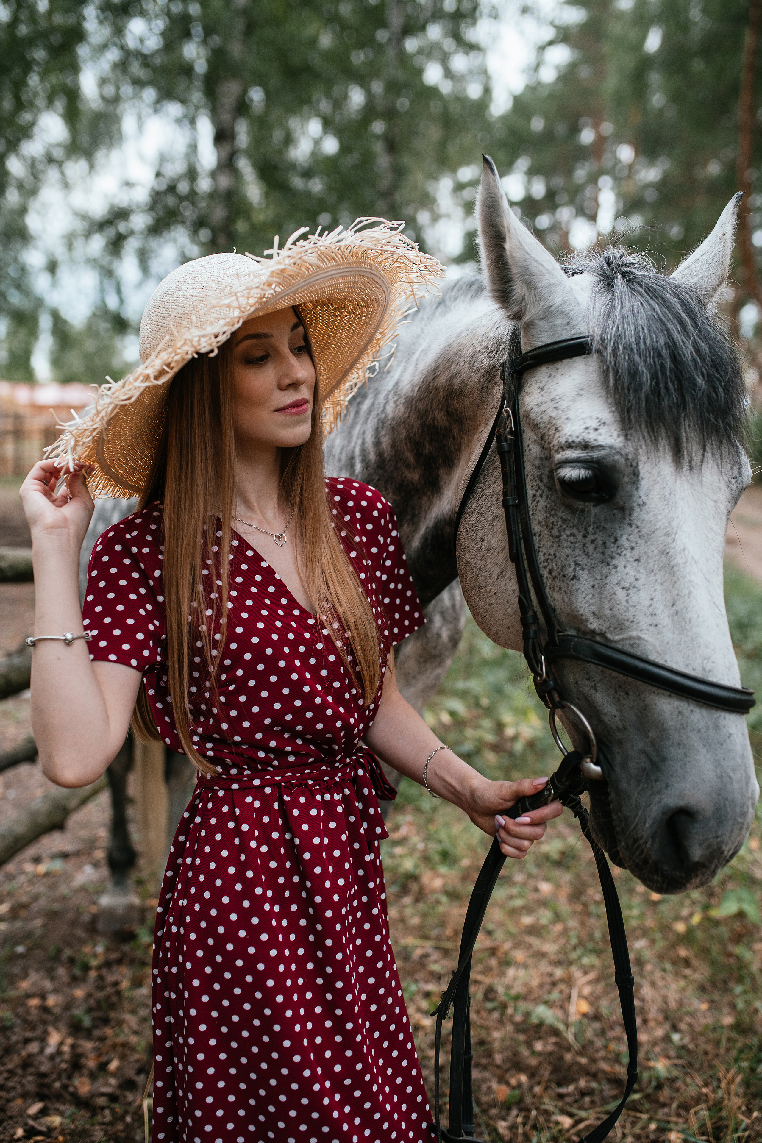 Съемки с лошадьми. Свадебный, семейный фотограф в Рязани Лена Брант