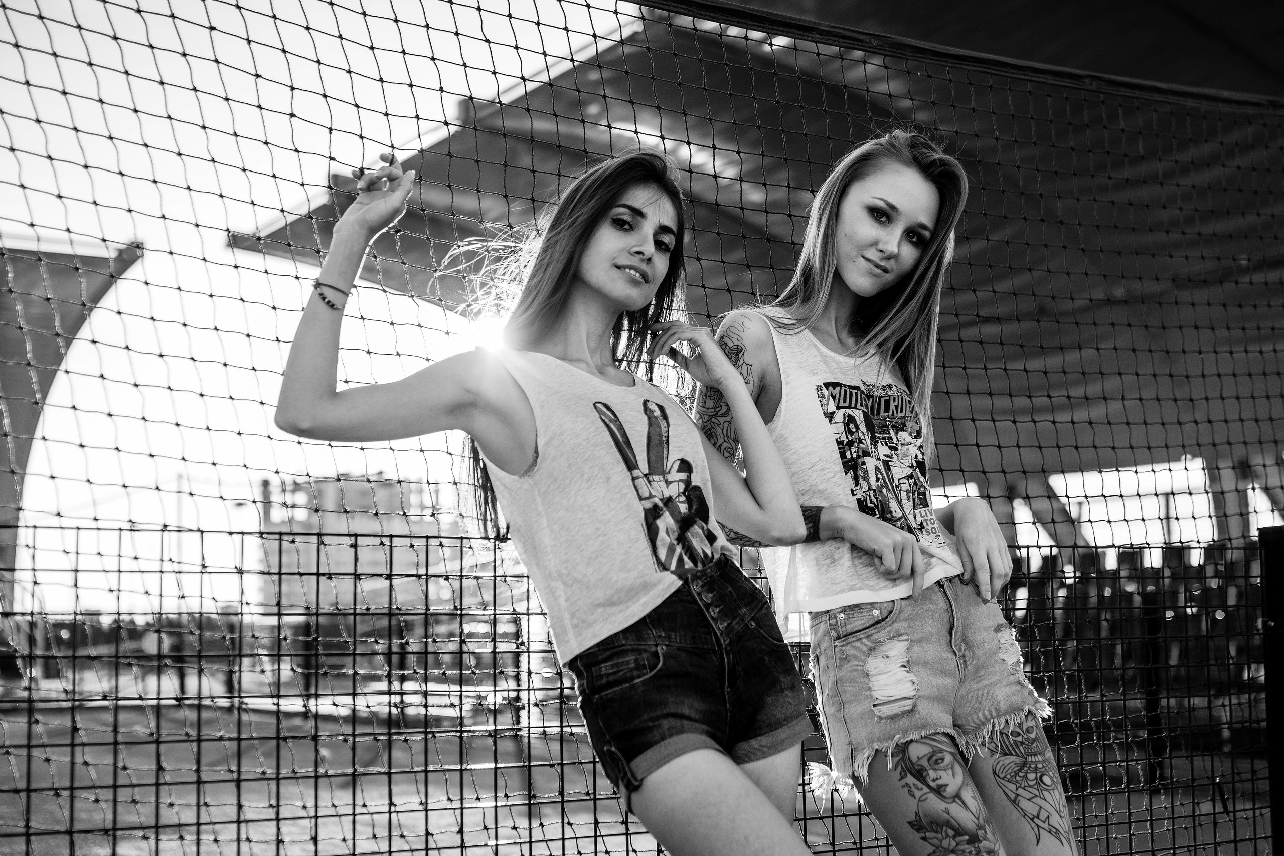 Фотосессия для подруг в Академии тенниса. Свадебный, семейный фотограф в Рязани Лена Брант