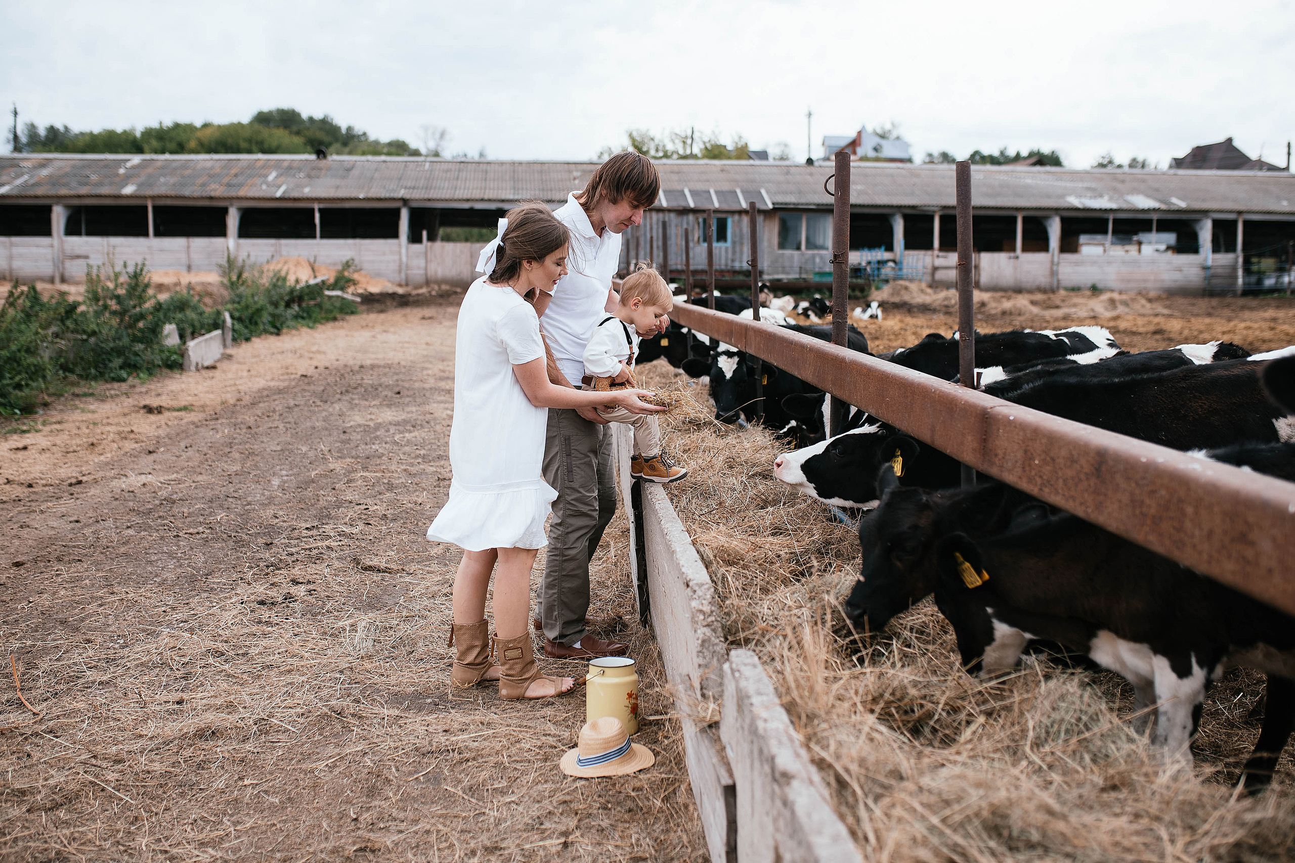 Семейная в деревне. Свадебный, семейный фотограф в Рязани Лена Брант