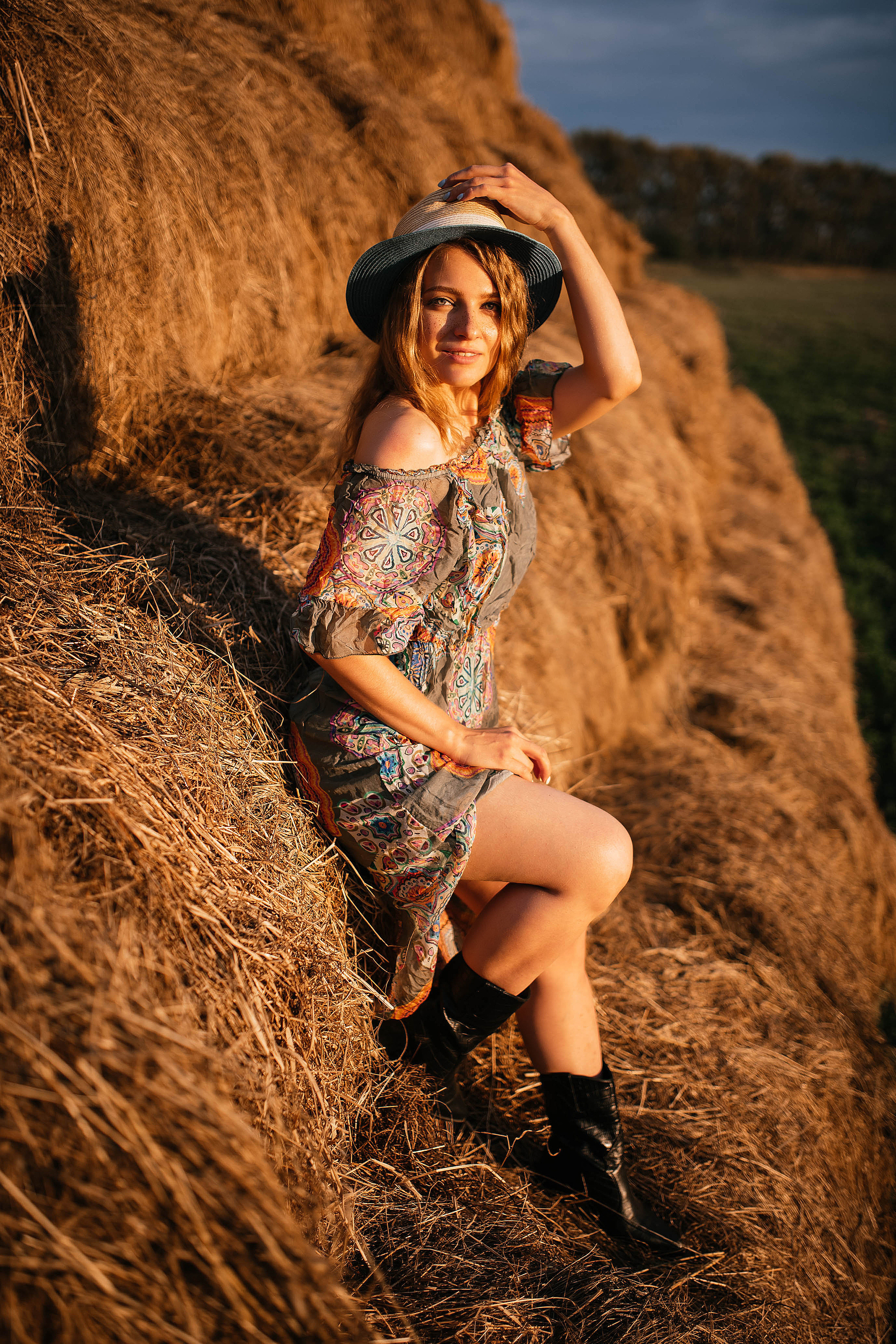 Фотодень в стогах. Свадебный, семейный фотограф в Рязани Лена Брант
