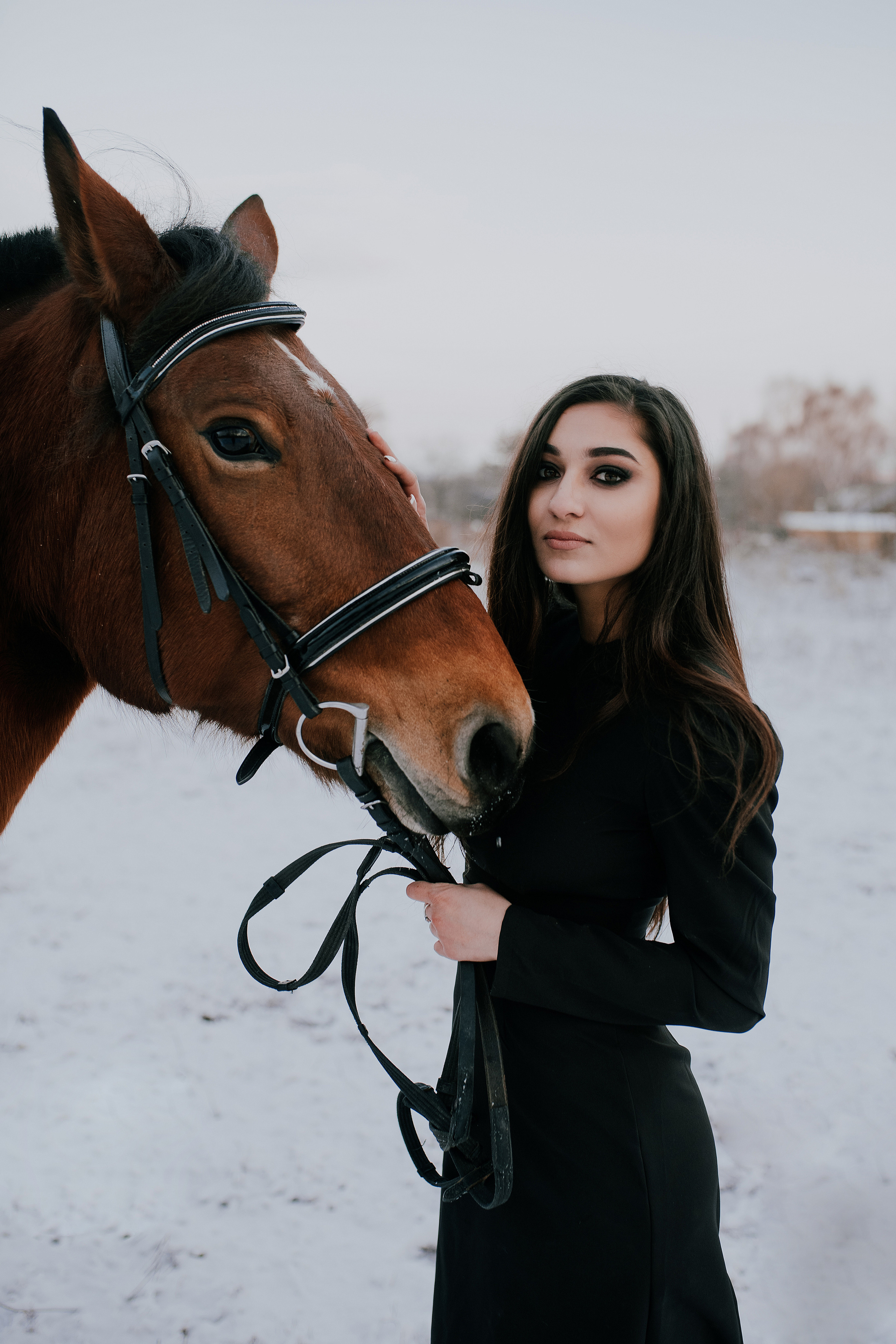 Съемки с лошадьми. Свадебный, семейный фотограф в Рязани Лена Брант