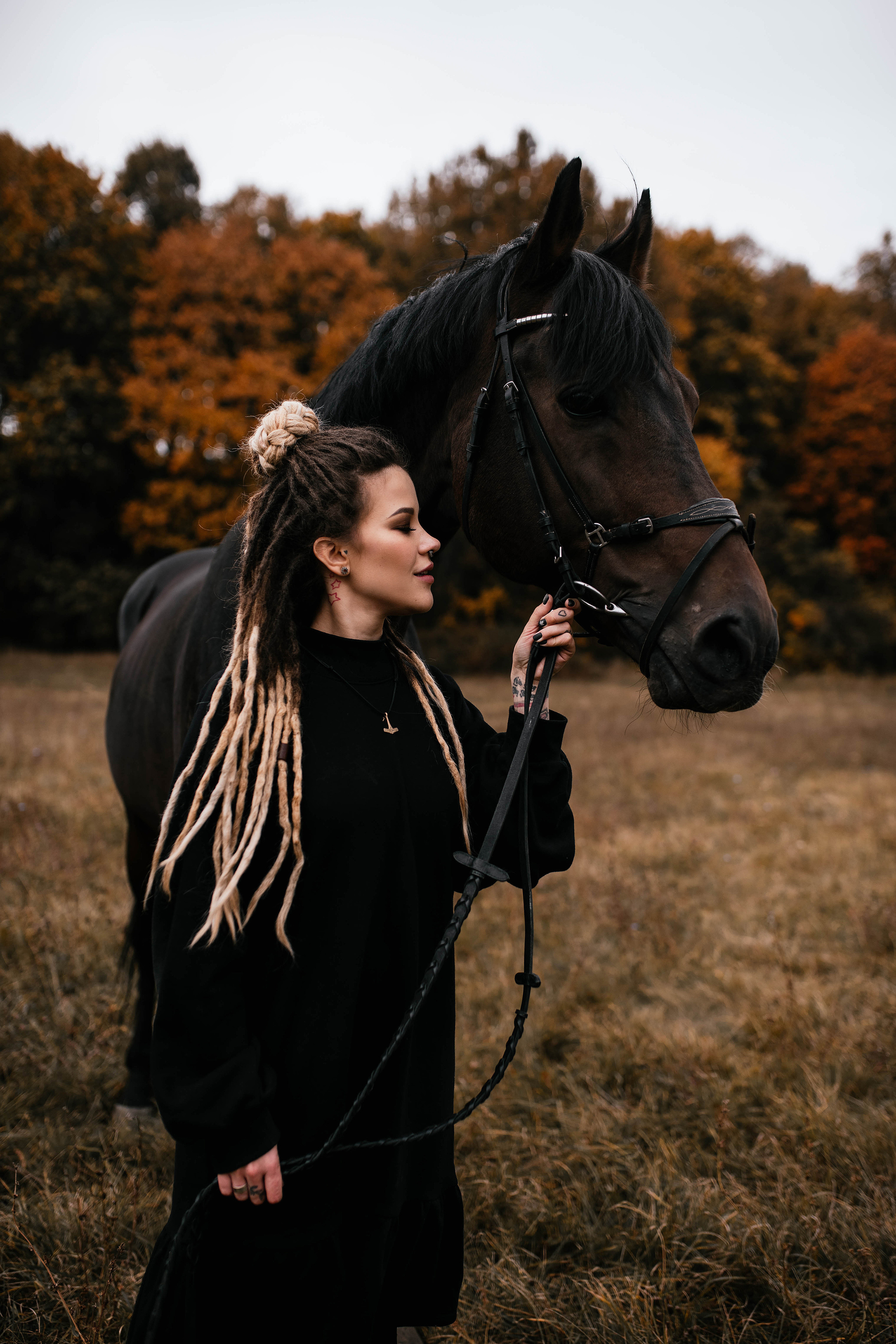 Съемки с лошадьми. Свадебный, семейный фотограф в Рязани Лена Брант