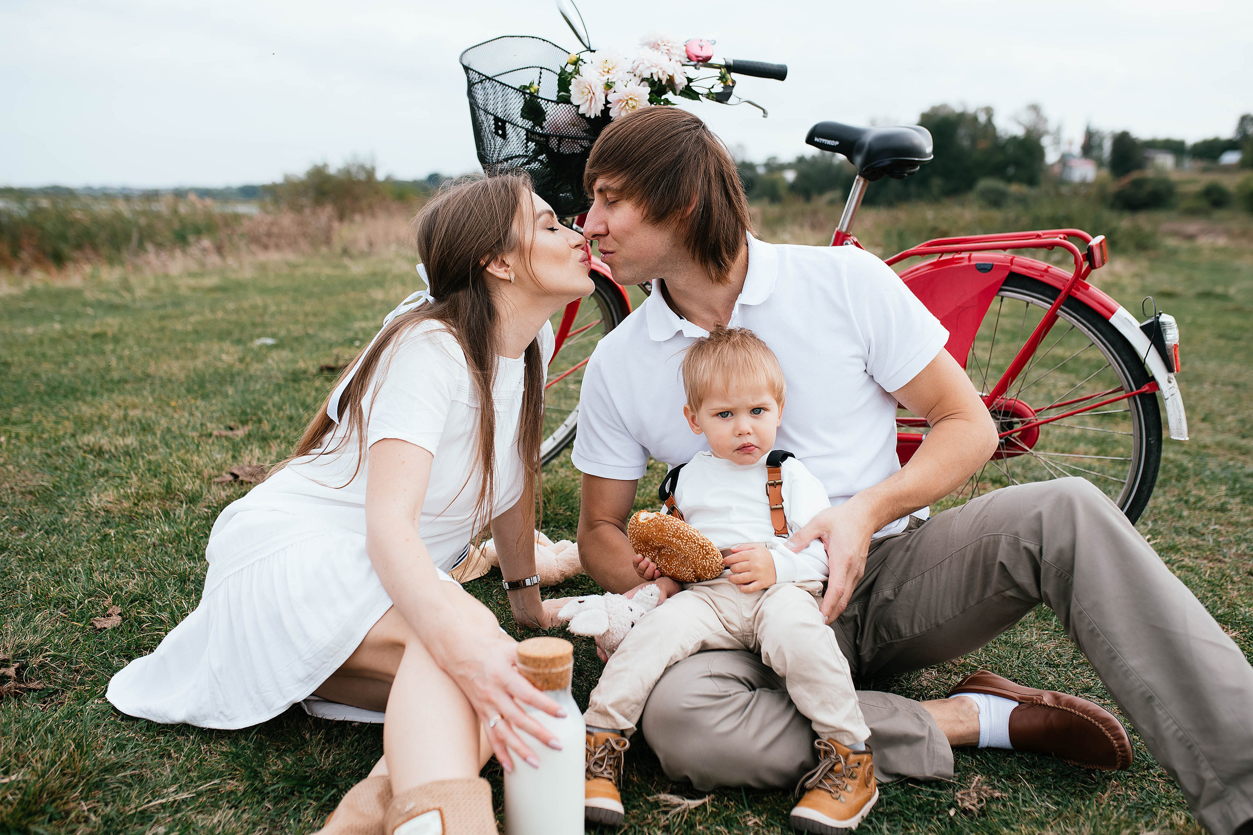 Семейная в деревне. Свадебный, семейный фотограф в Рязани Лена Брант