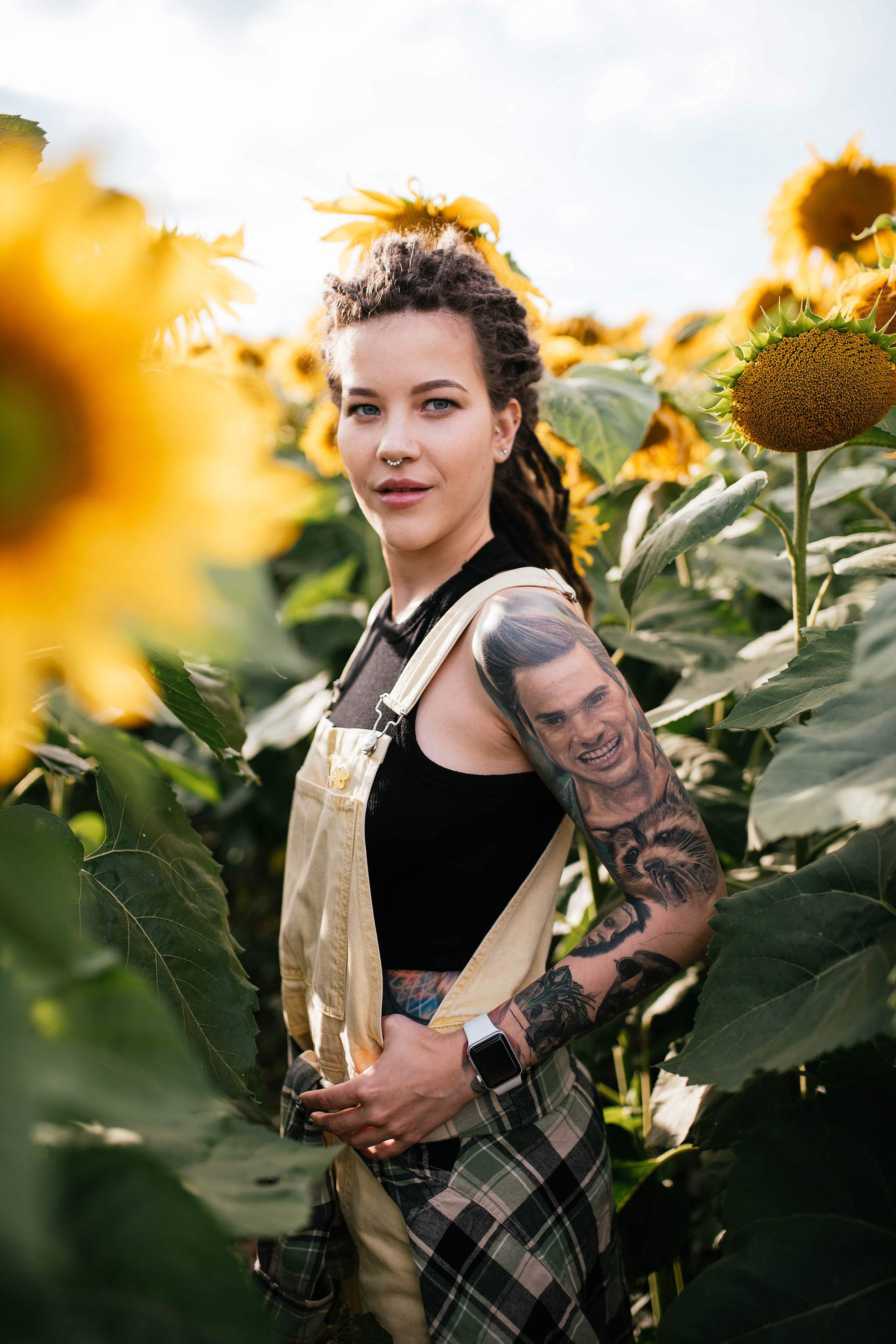 Подсолнухи Настя. Свадебный, семейный фотограф в Рязани Лена Брант