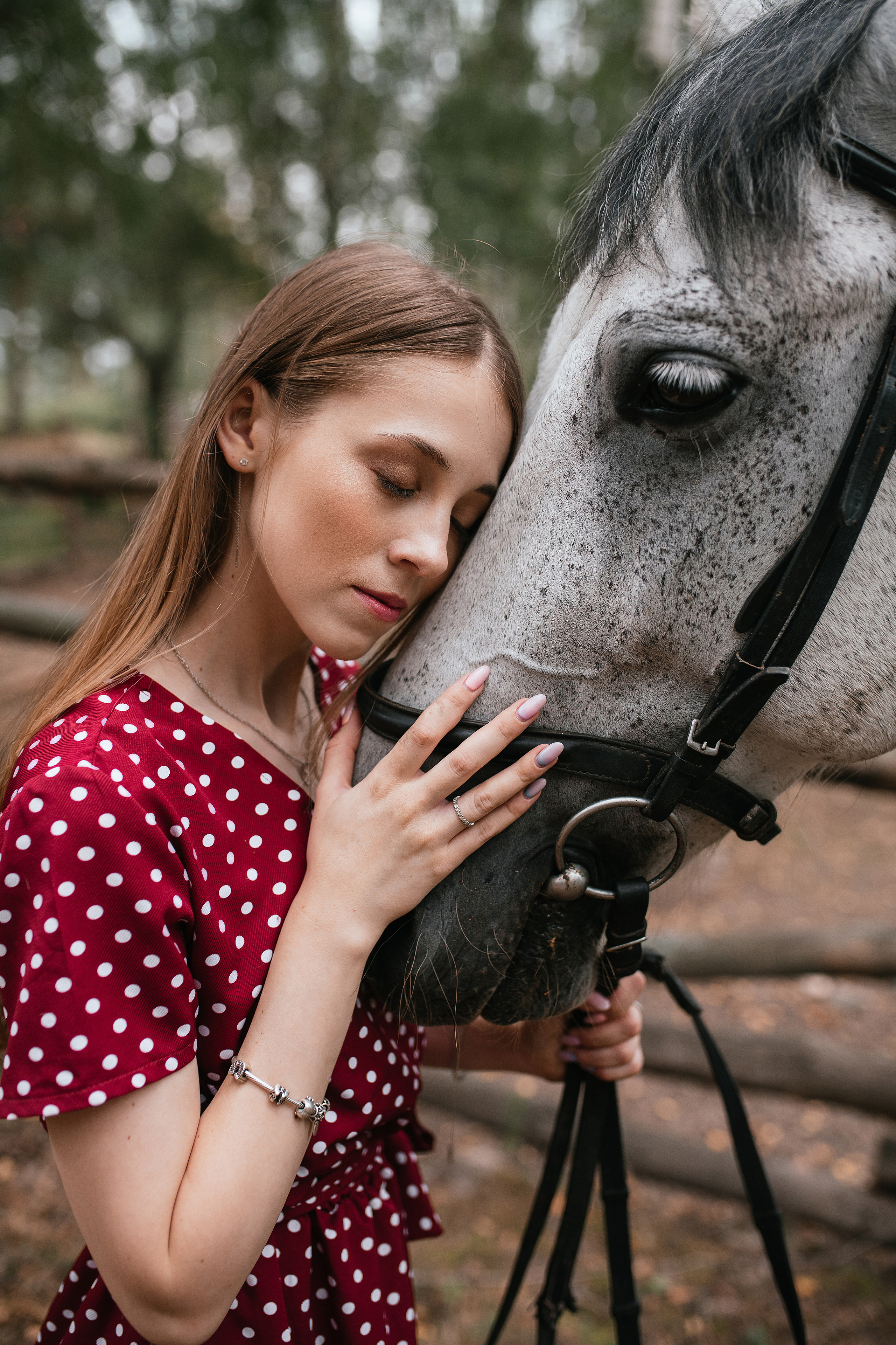 Съемки с лошадьми. Свадебный, семейный фотограф в Рязани Лена Брант