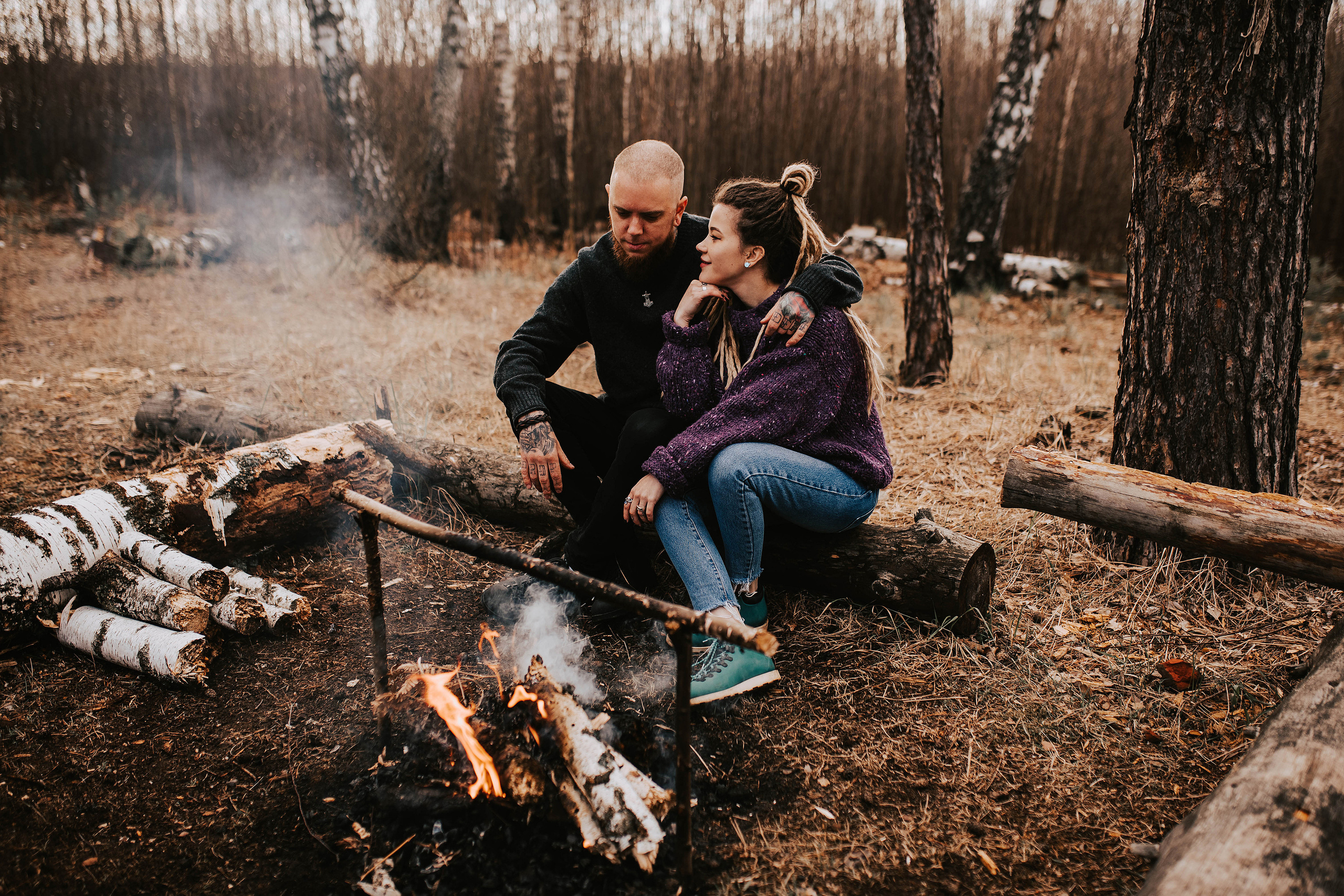 Настя и Юра Ласково. Свадебный, семейный фотограф в Рязани Лена Брант