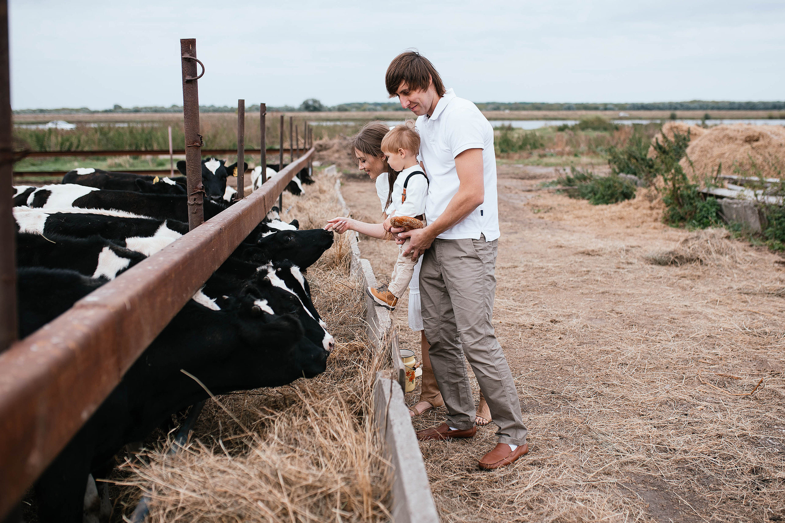 Семейная в деревне. Свадебный, семейный фотограф в Рязани Лена Брант