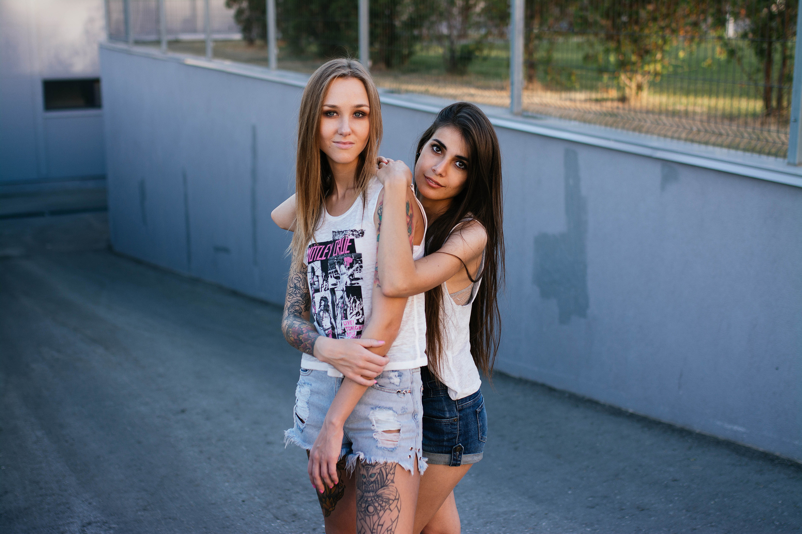 Фотосессия для подруг в Академии тенниса. Свадебный, семейный фотограф в Рязани Лена Брант