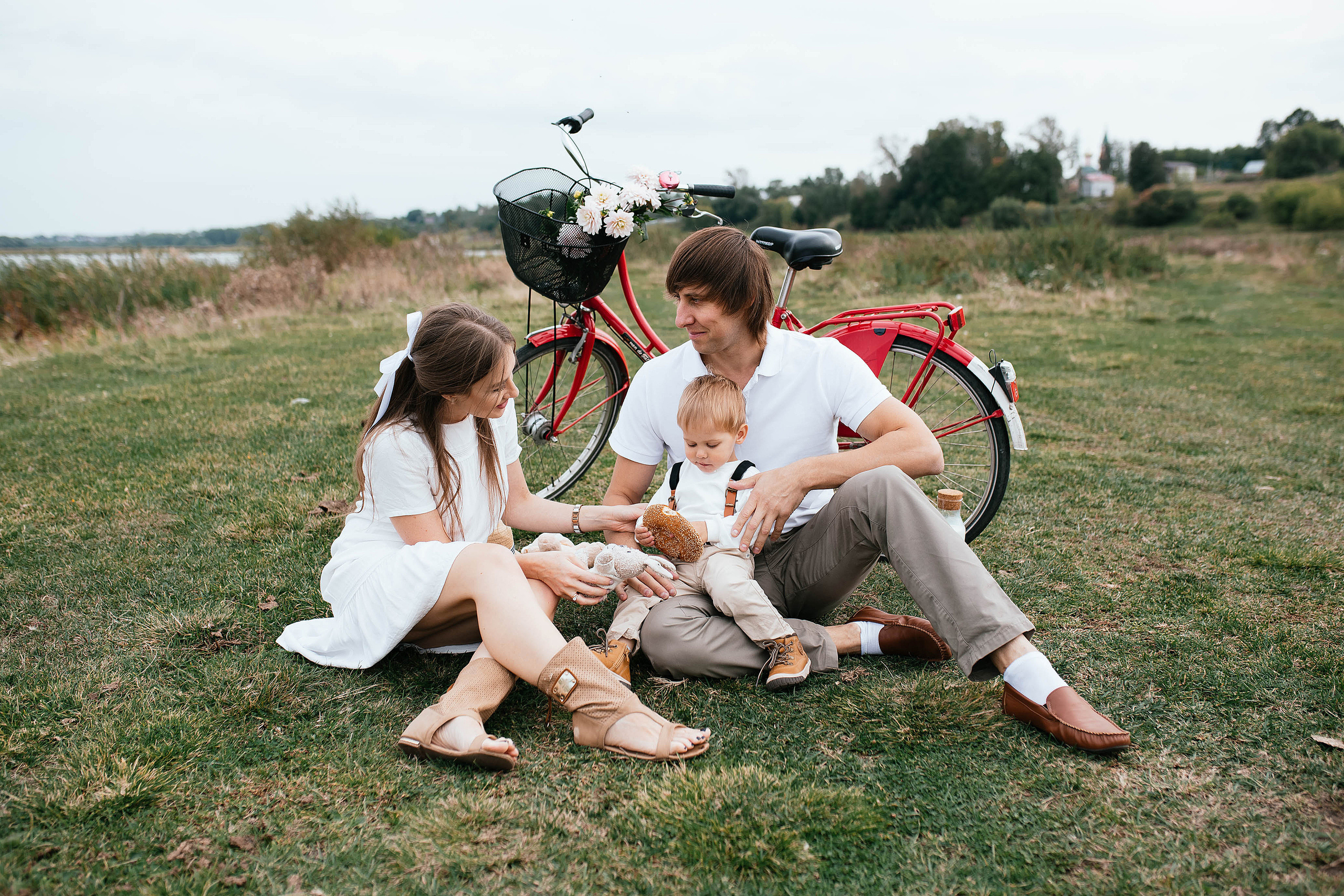 Семейная в деревне. Свадебный, семейный фотограф в Рязани Лена Брант