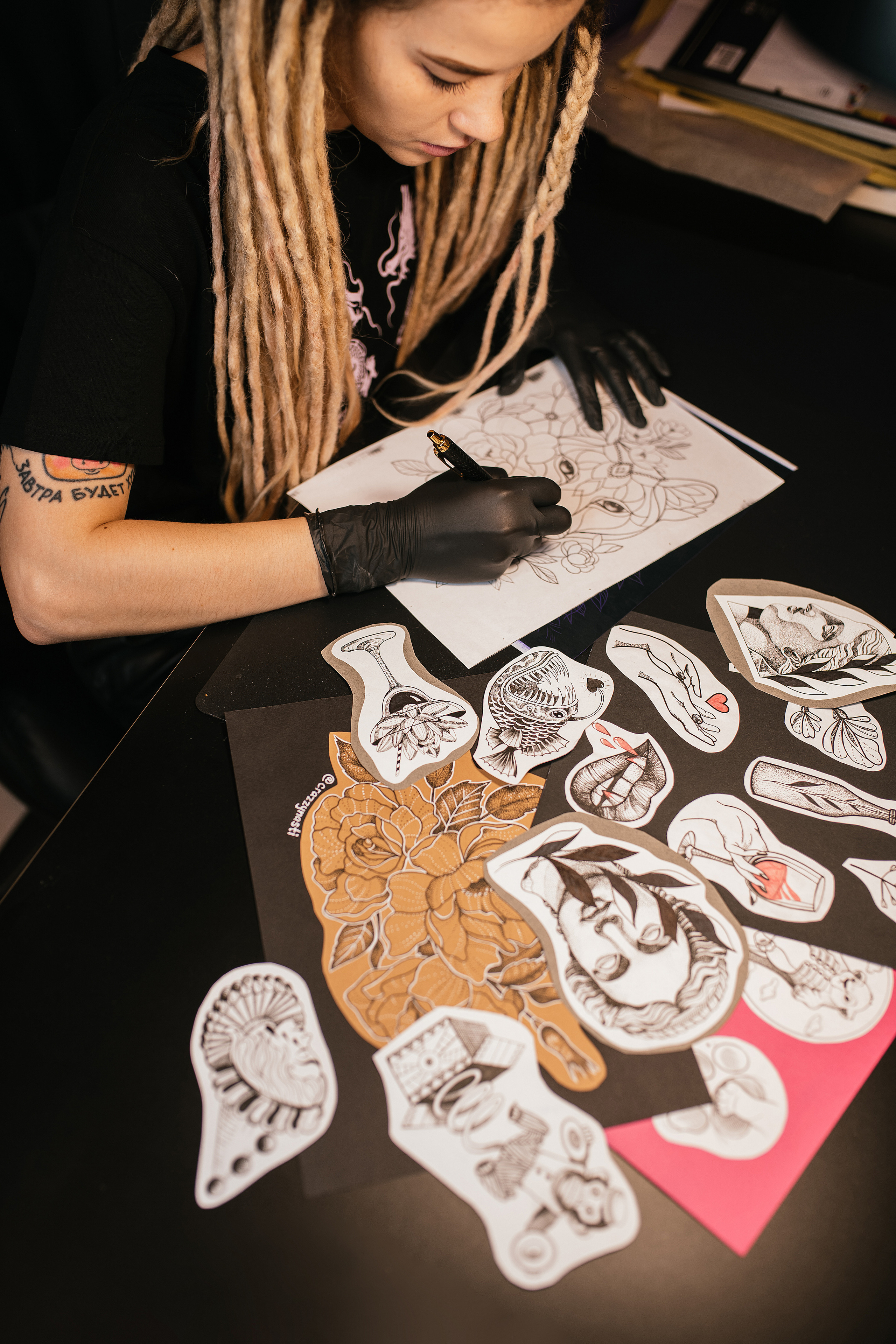 Для тату-мастера. Свадебный, семейный фотограф в Рязани Лена Брант