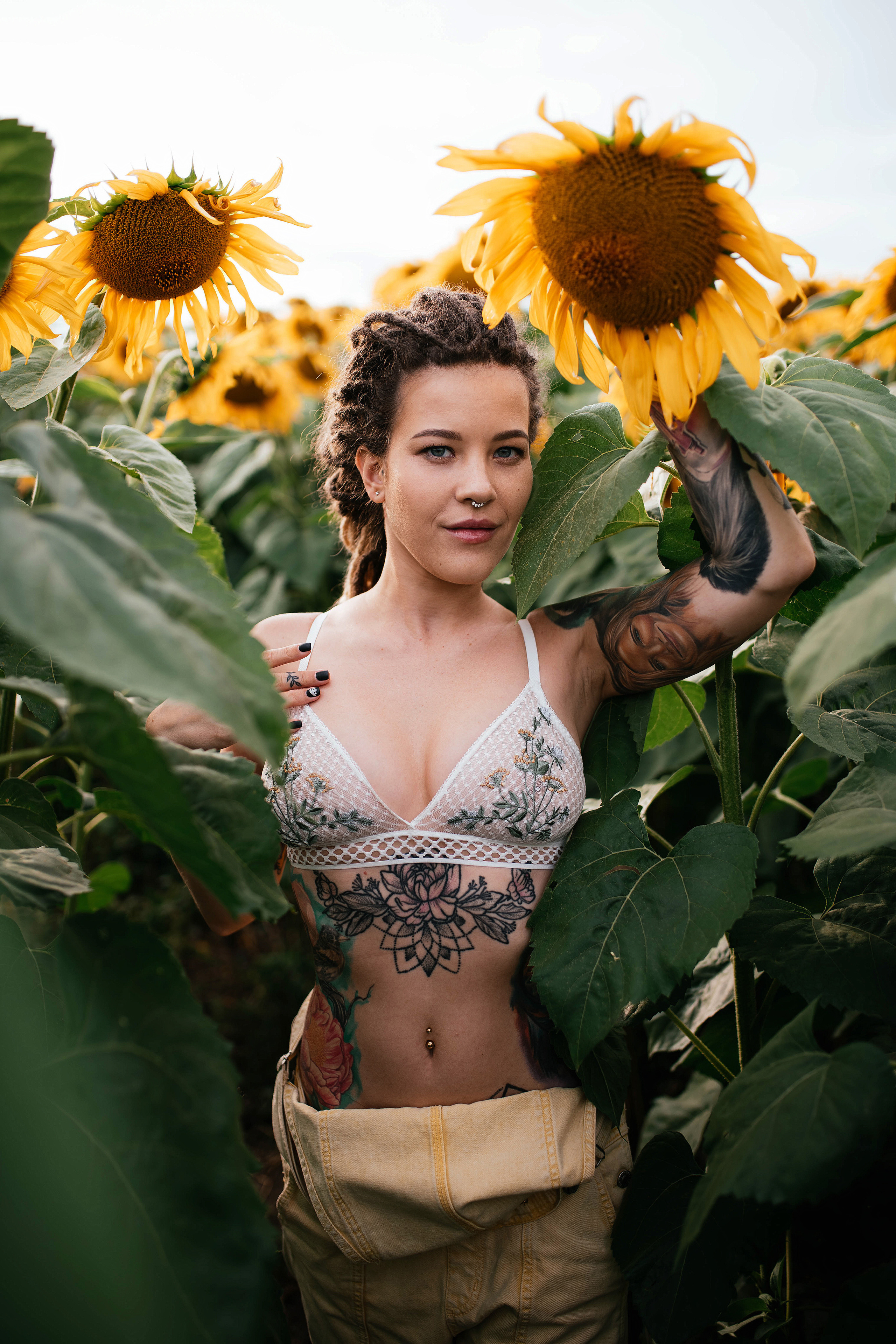 Подсолнухи Настя. Свадебный, семейный фотограф в Рязани Лена Брант