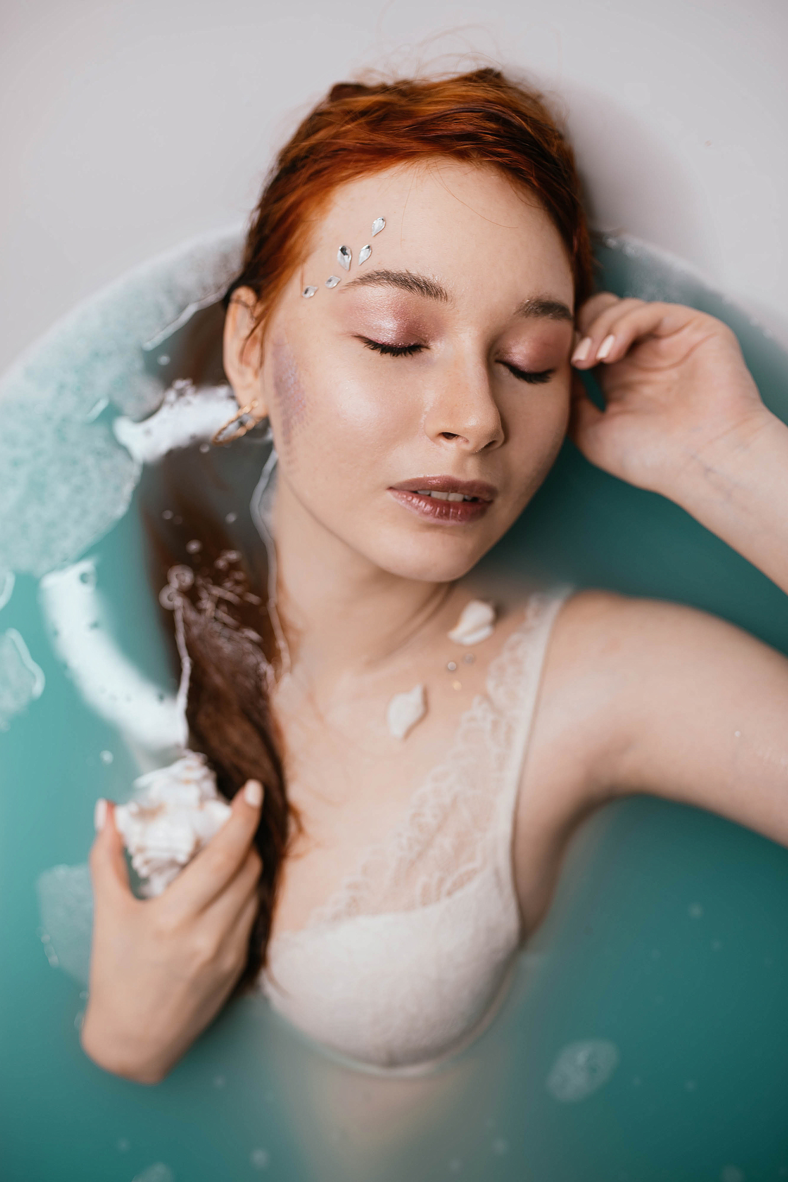 Фотодень в ванной. Свадебный, семейный фотограф в Рязани Лена Брант