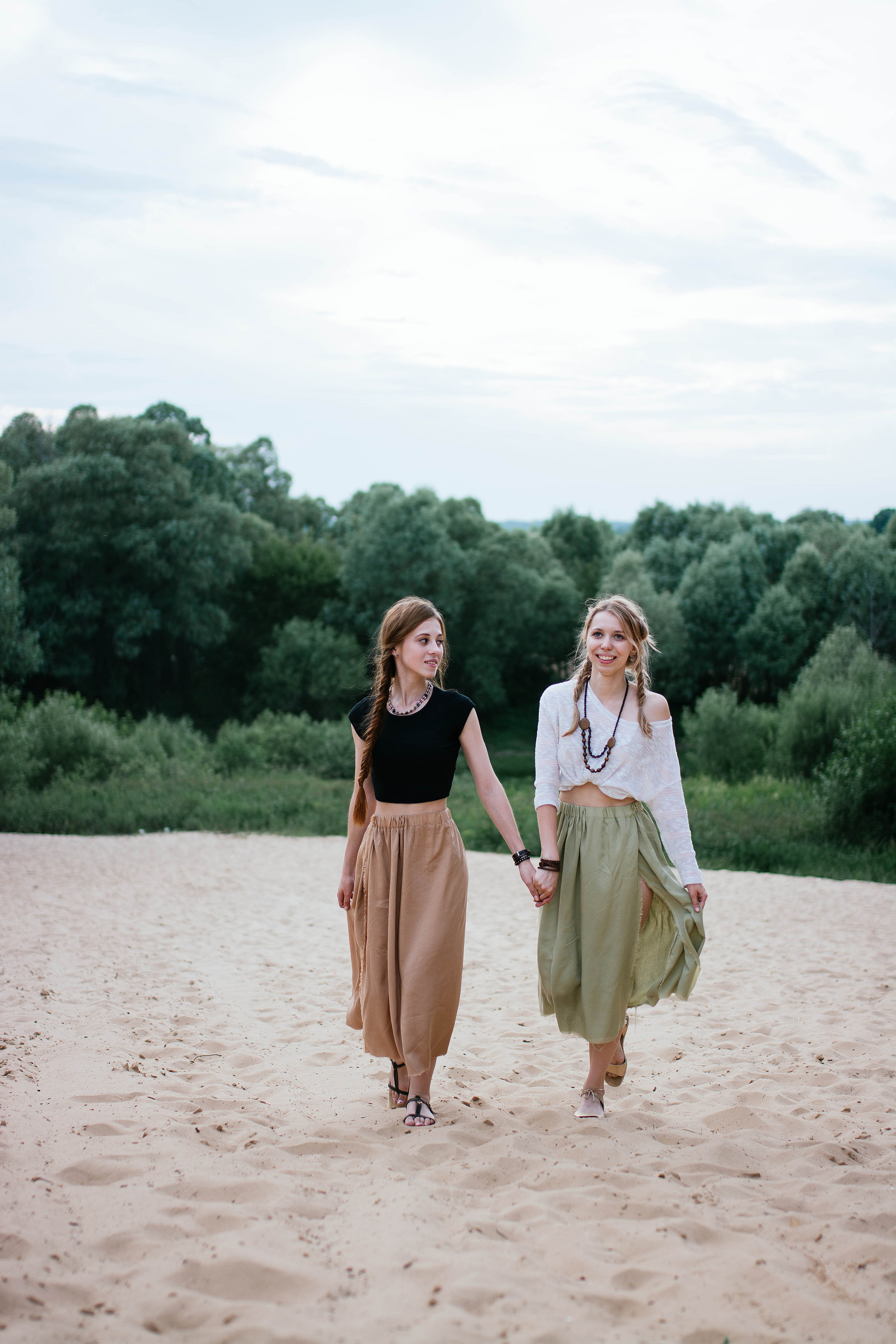 Фотосессия для подруг в Солотче. Свадебный, семейный фотограф в Рязани Лена Брант