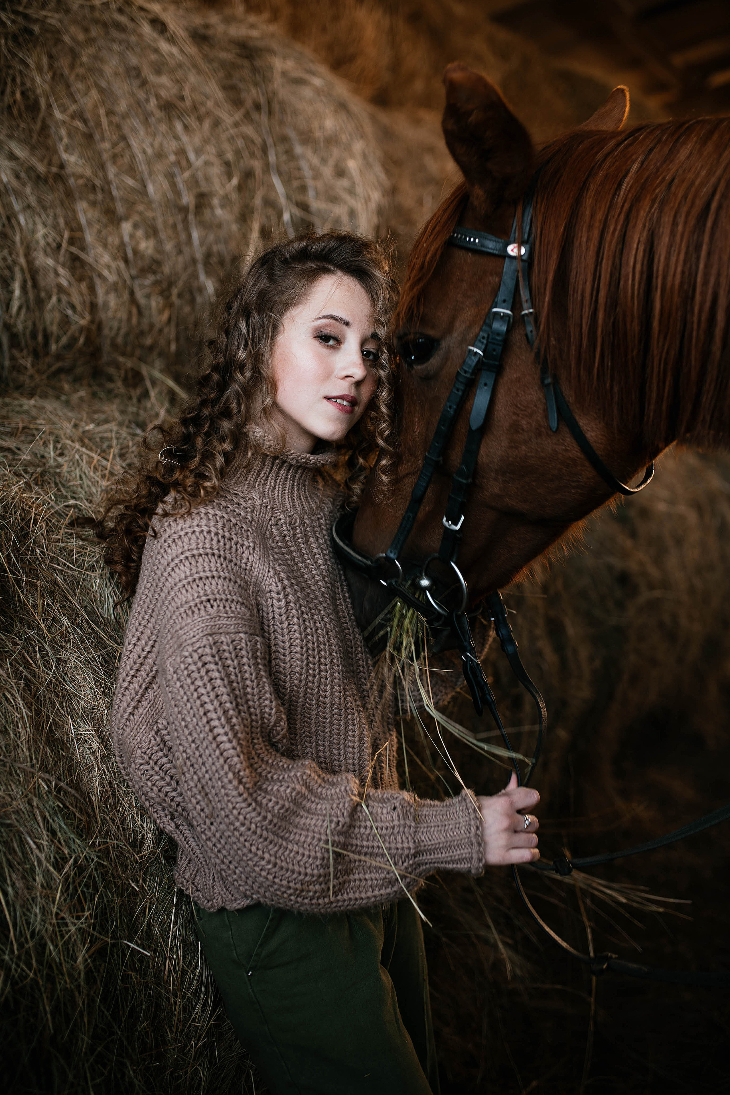 Съемки с лошадьми. Свадебный, семейный фотограф в Рязани Лена Брант