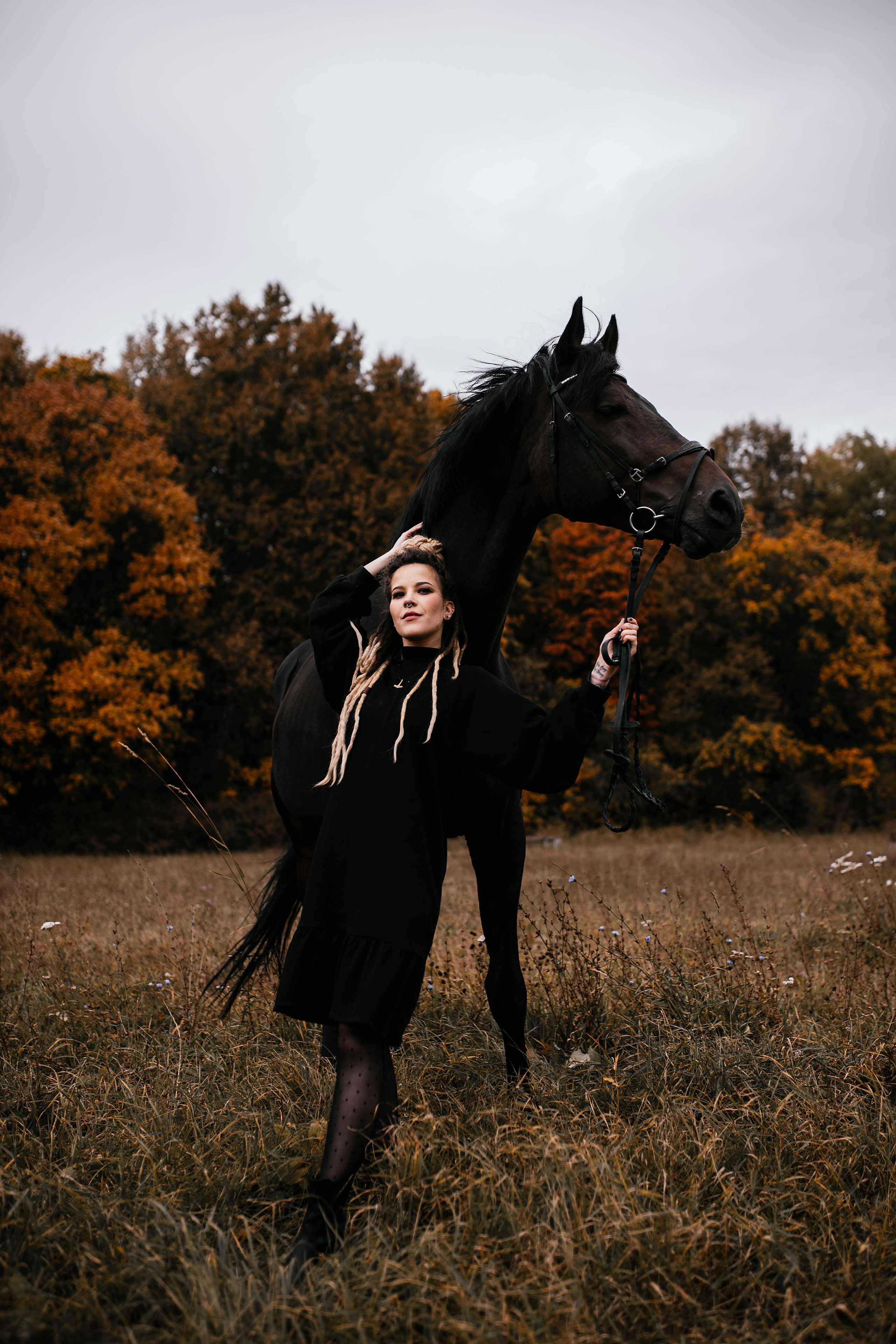 Съемки с лошадьми. Свадебный, семейный фотограф в Рязани Лена Брант