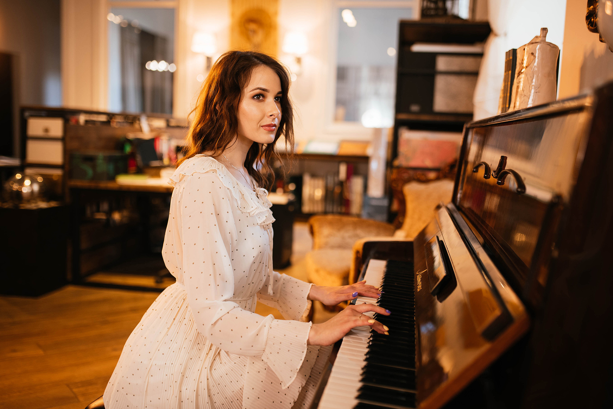 Фотодень в студии интерьера «Мускат». Свадебный, семейный фотограф в Рязани Лена Брант