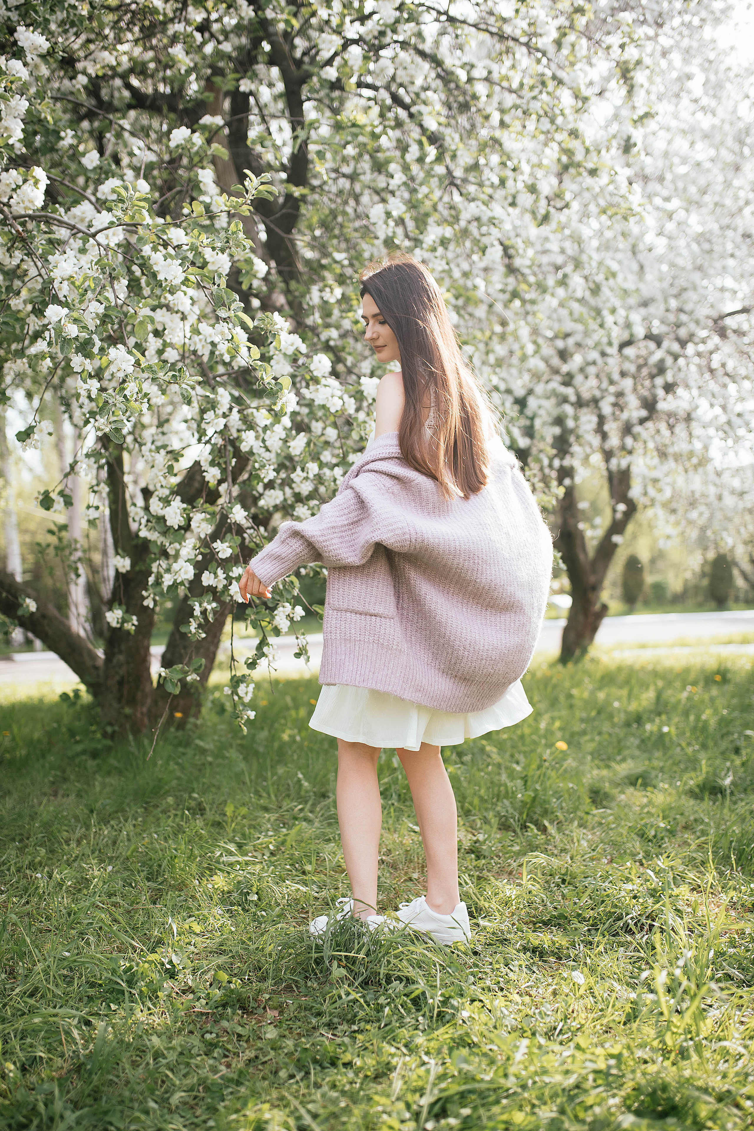 Съемки в цветущих садах. Свадебный, семейный фотограф в Рязани Лена Брант