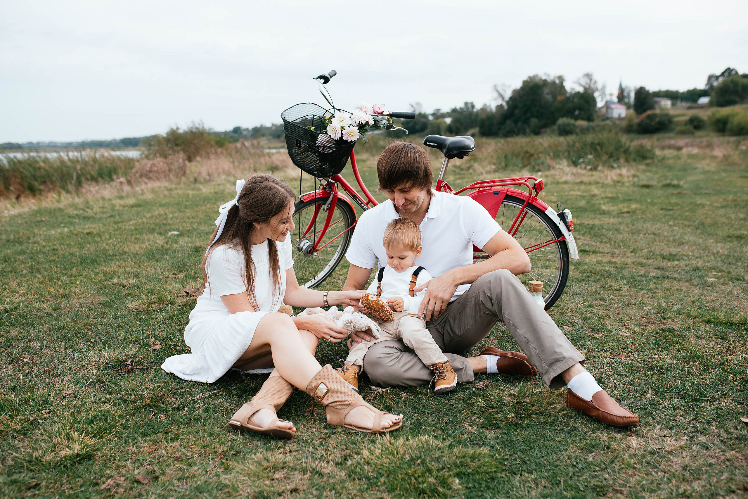 Семейная в деревне. Свадебный, семейный фотограф в Рязани Лена Брант