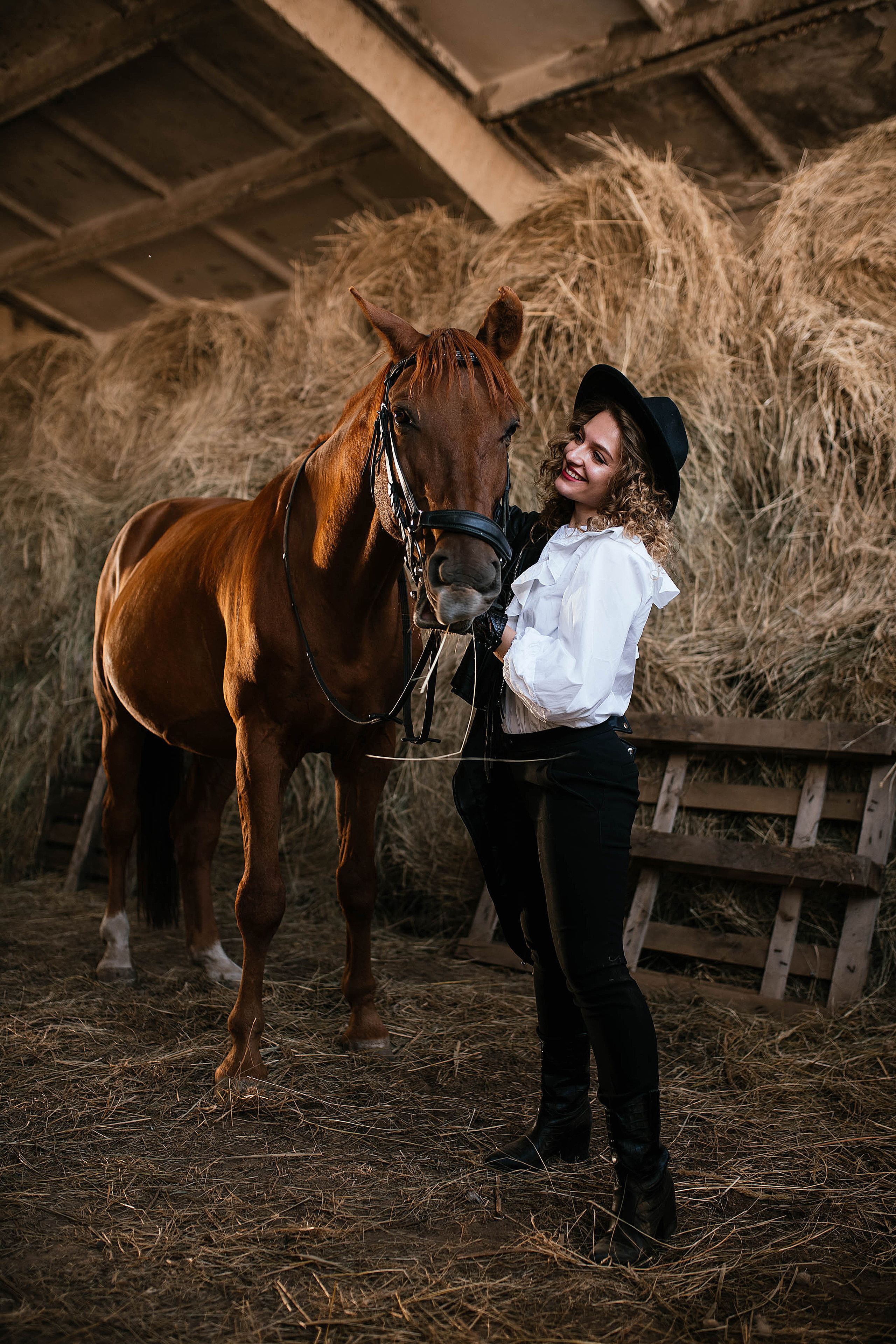 Съемки с лошадьми. Свадебный, семейный фотограф в Рязани Лена Брант