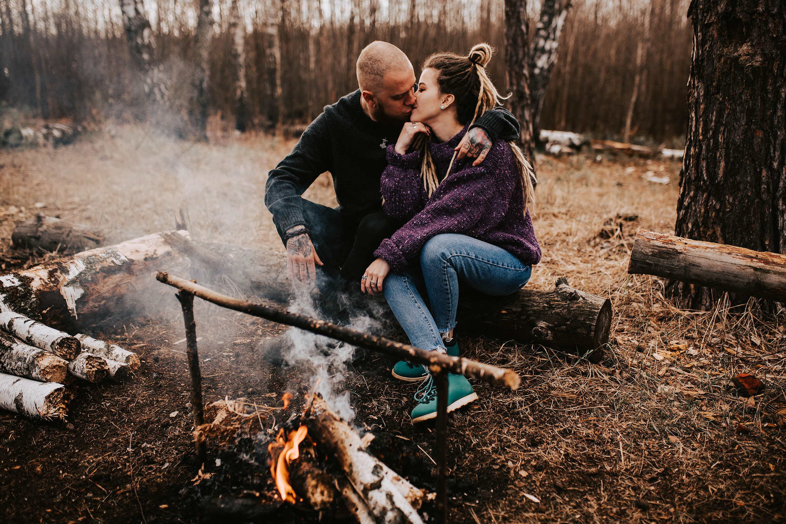 Настя и Юра Ласково. Свадебный, семейный фотограф в Рязани Лена Брант