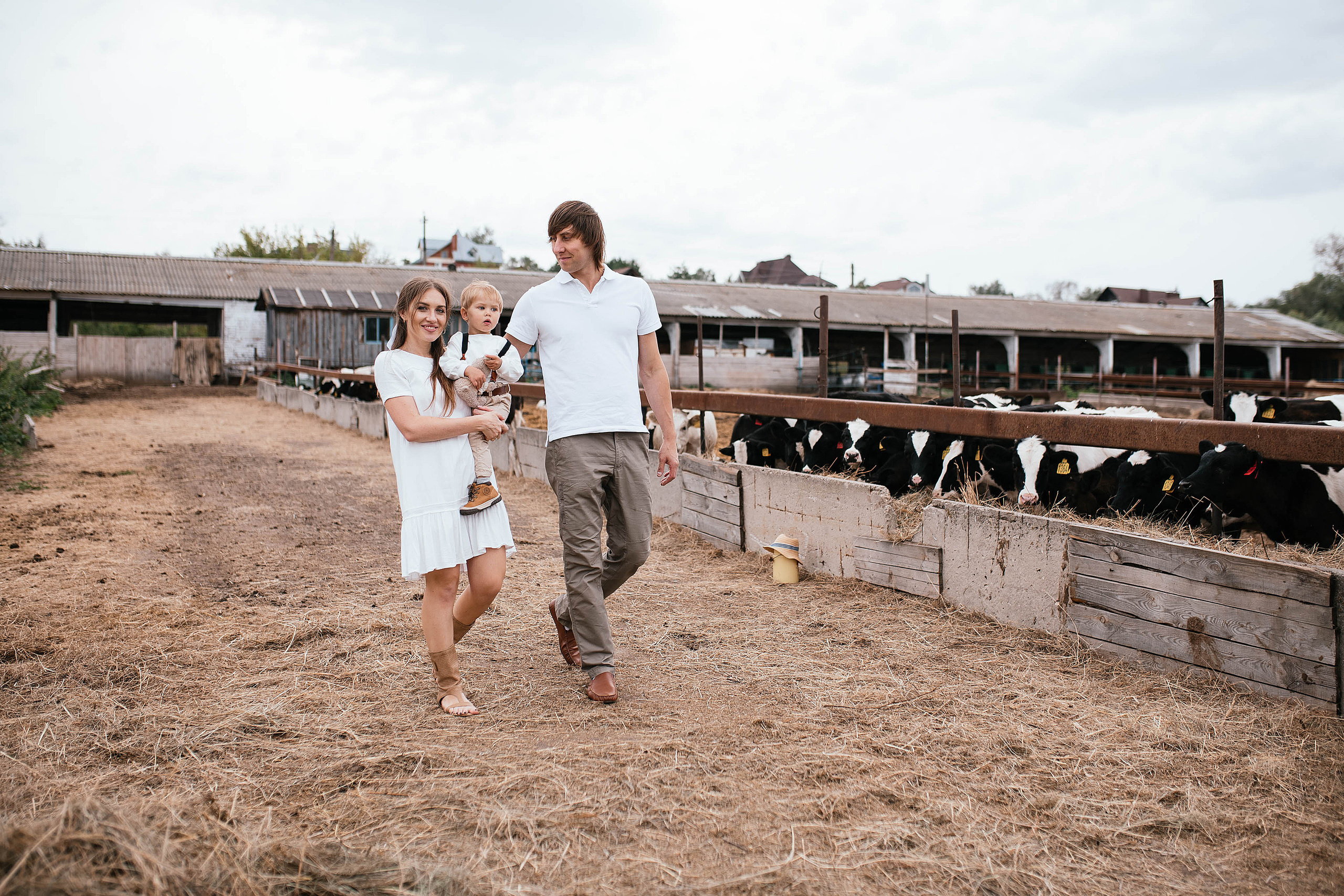 Семейная в деревне. Свадебный, семейный фотограф в Рязани Лена Брант