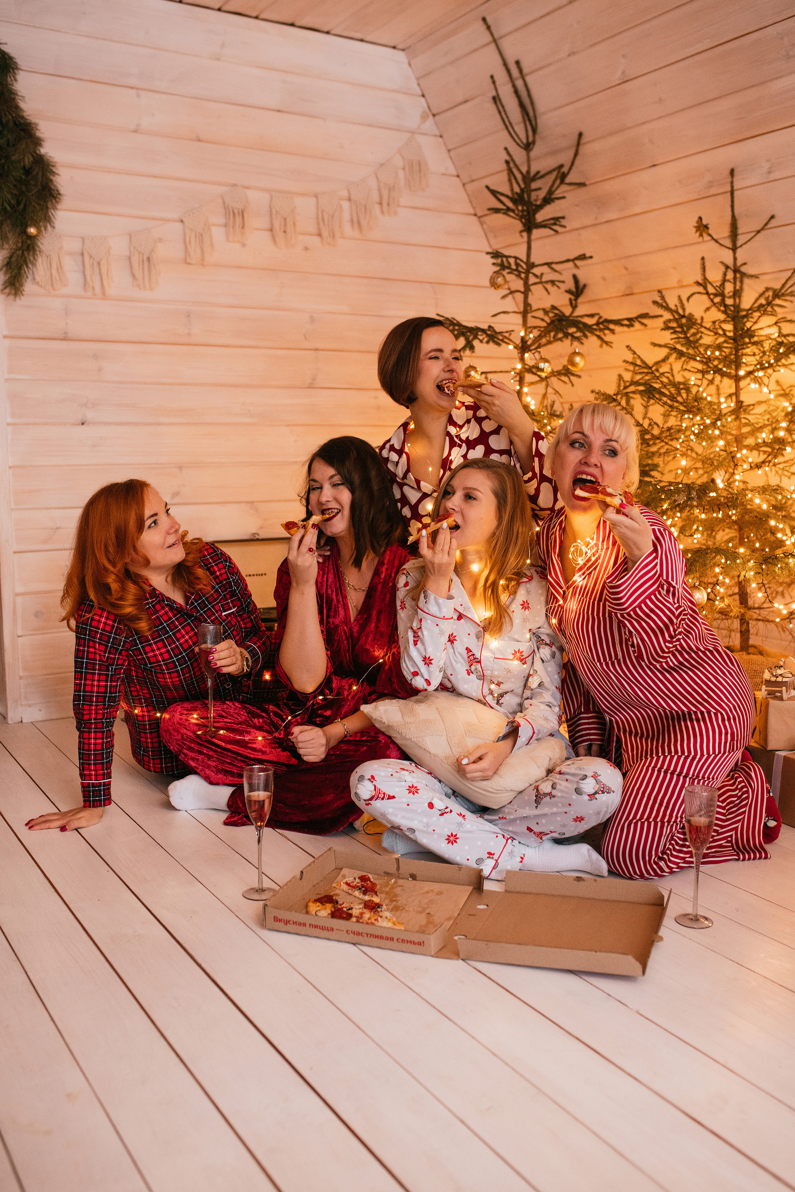 Новогодний девичник. Свадебный, семейный фотограф в Рязани Лена Брант
