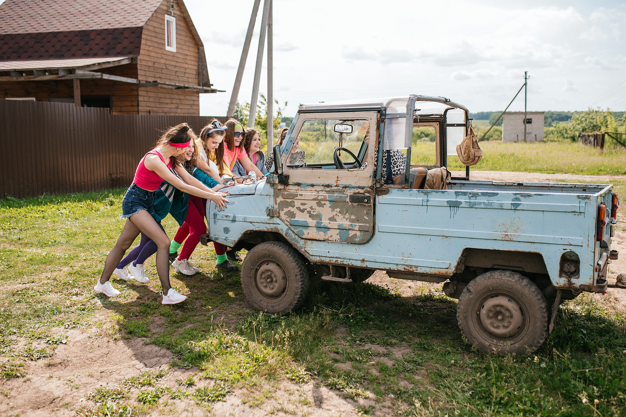 Девичник 90-е. Свадебный, семейный фотограф в Рязани Лена Брант