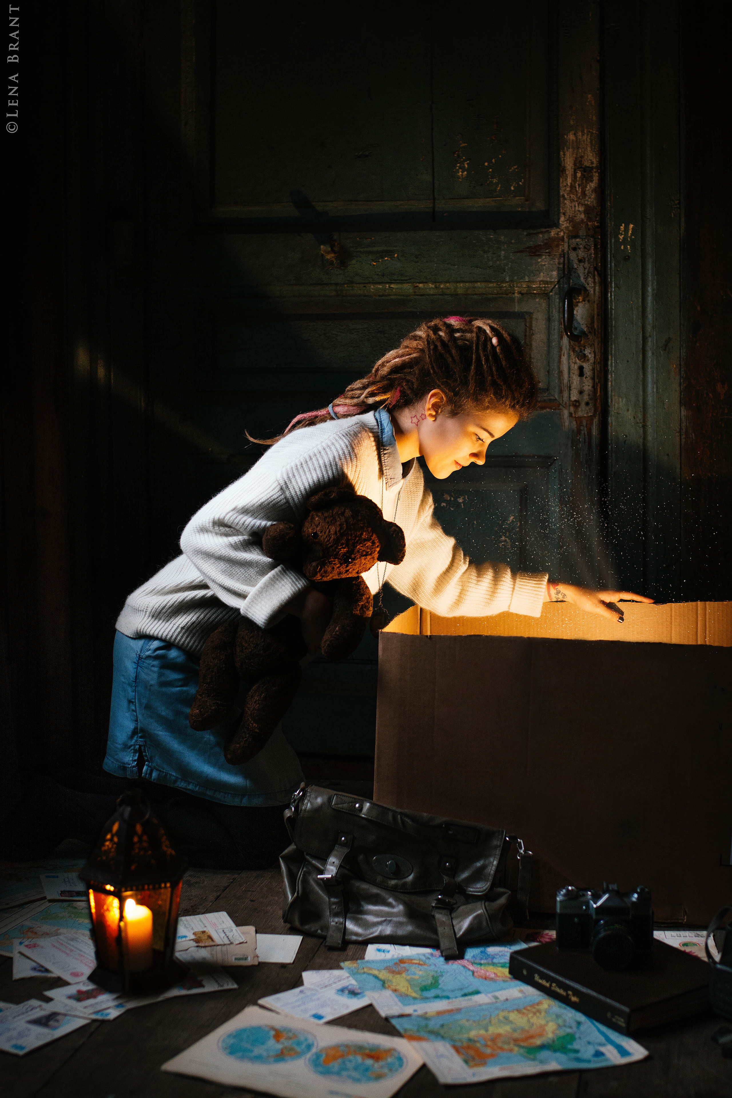 На чердаке. Свадебный, семейный фотограф в Рязани Лена Брант