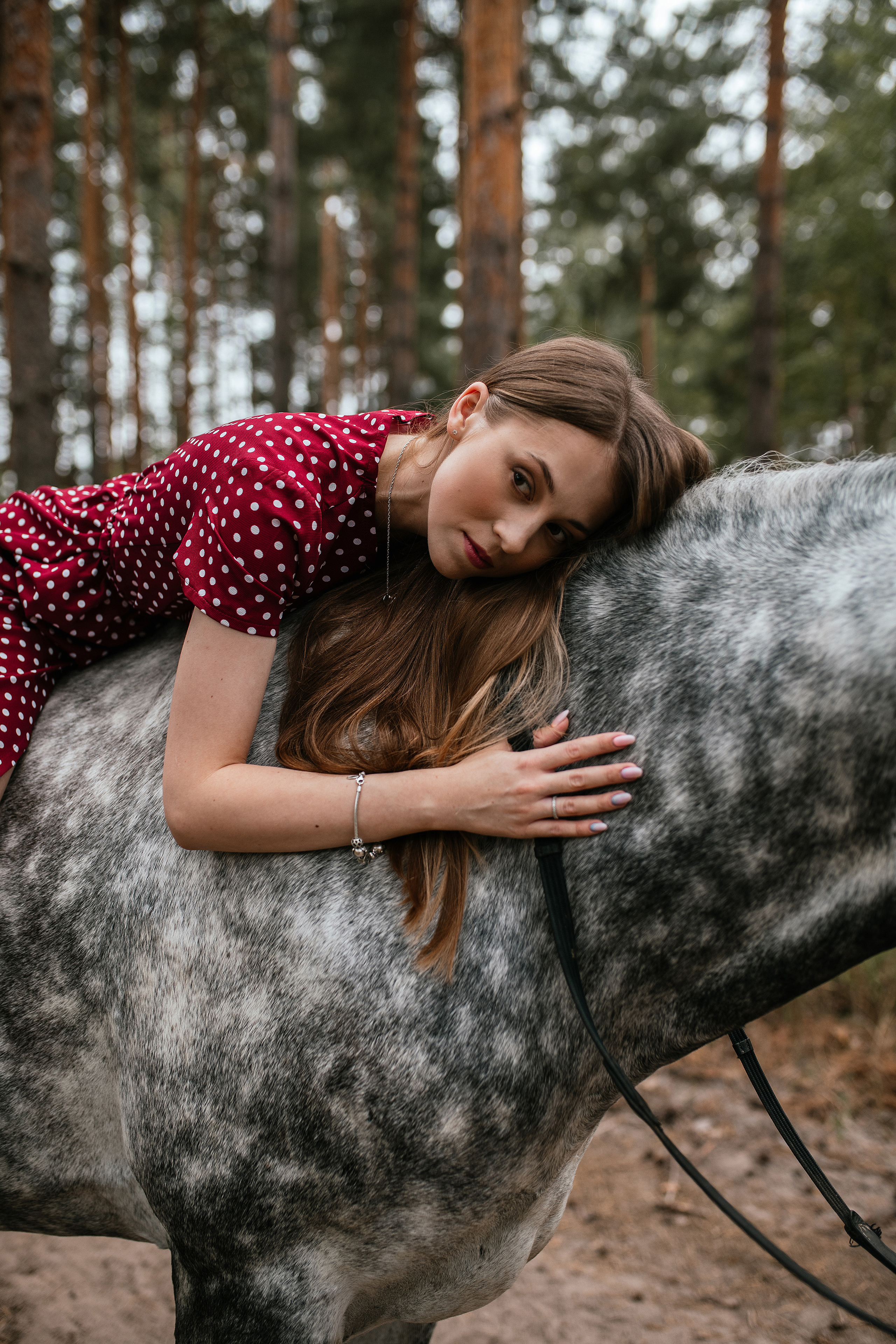 Съемки с лошадьми. Свадебный, семейный фотограф в Рязани Лена Брант