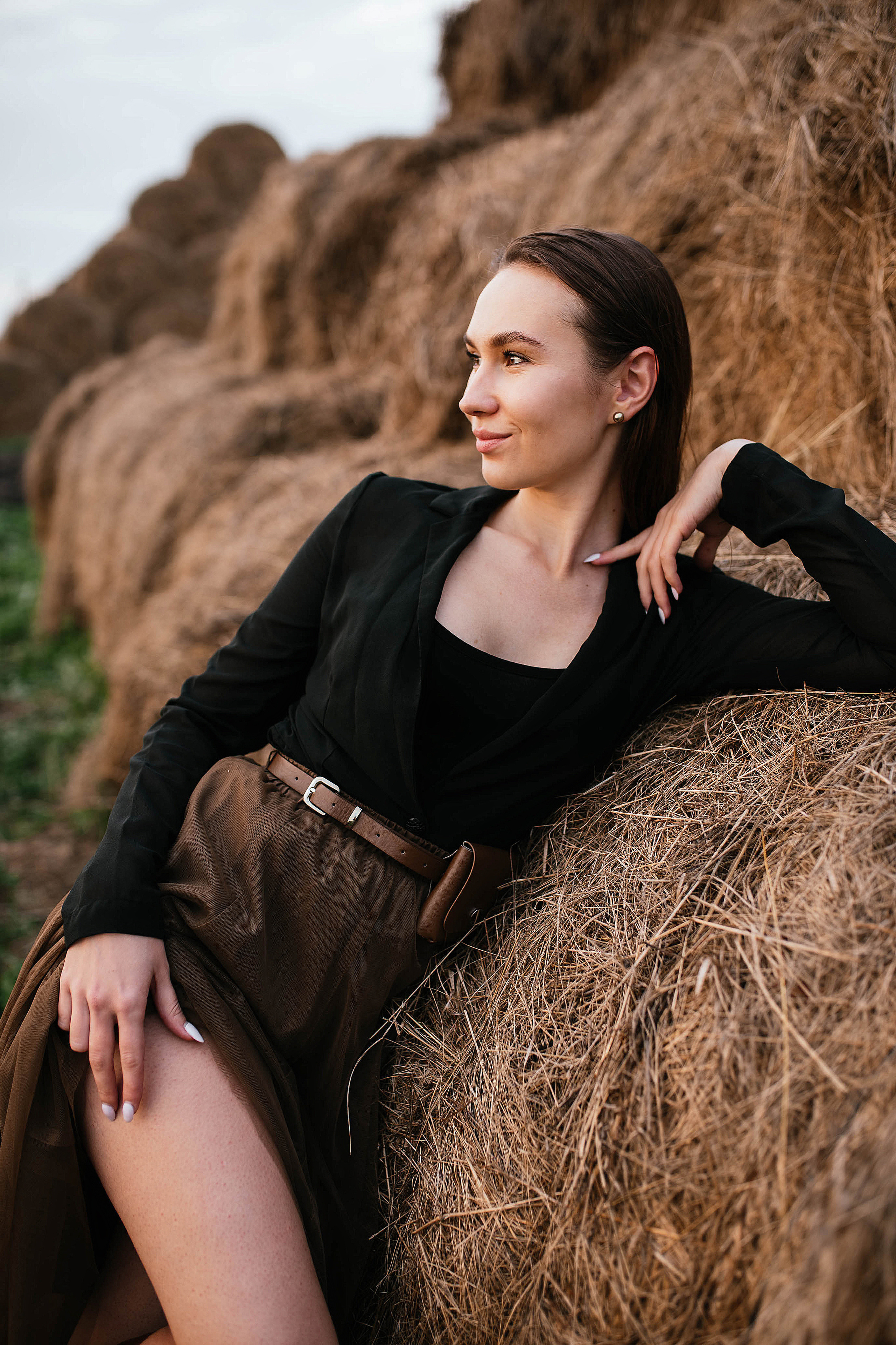 Фотодень в стогах. Свадебный, семейный фотограф в Рязани Лена Брант